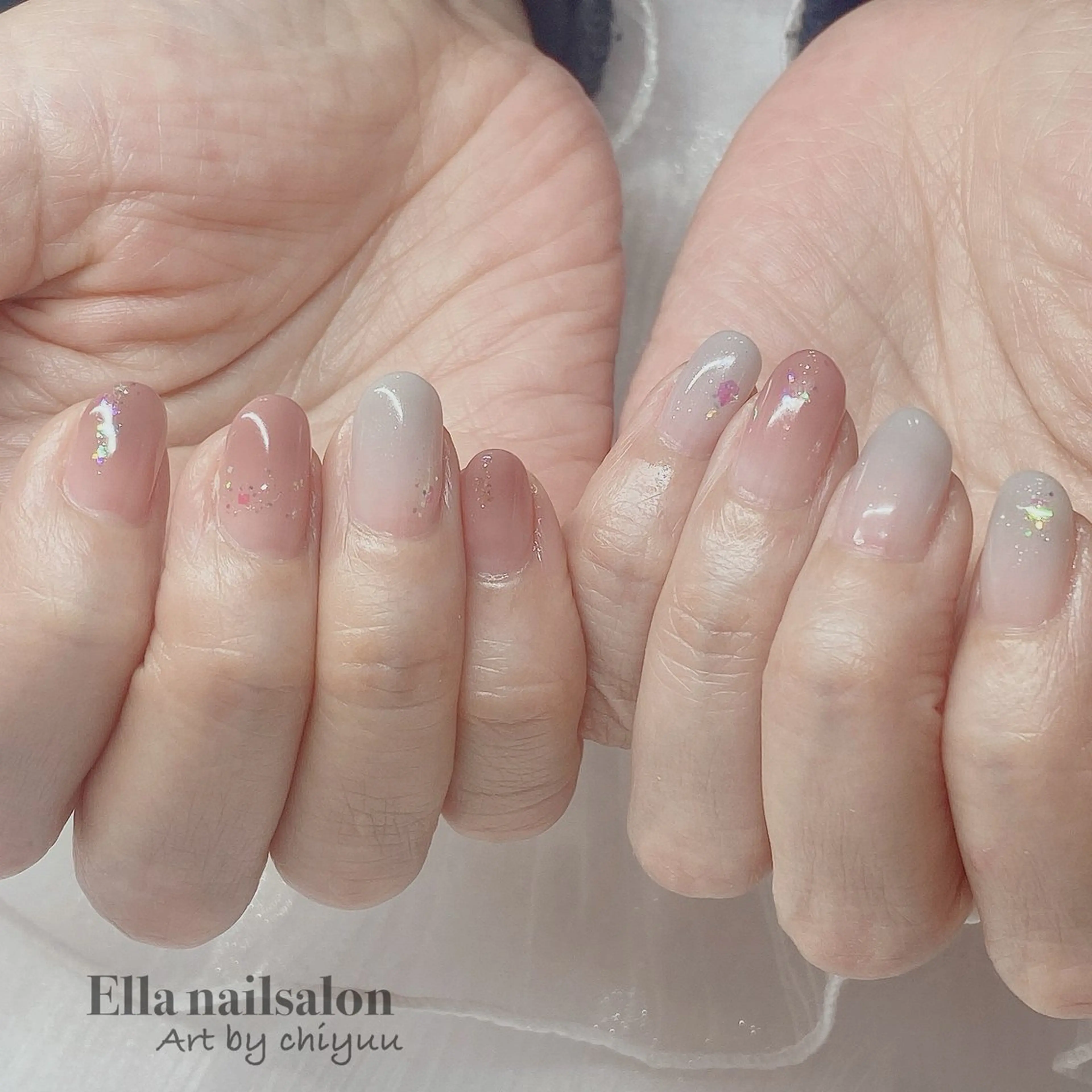 ネイル ハンドネイル Ella nail ちゆうのネイルデザイン