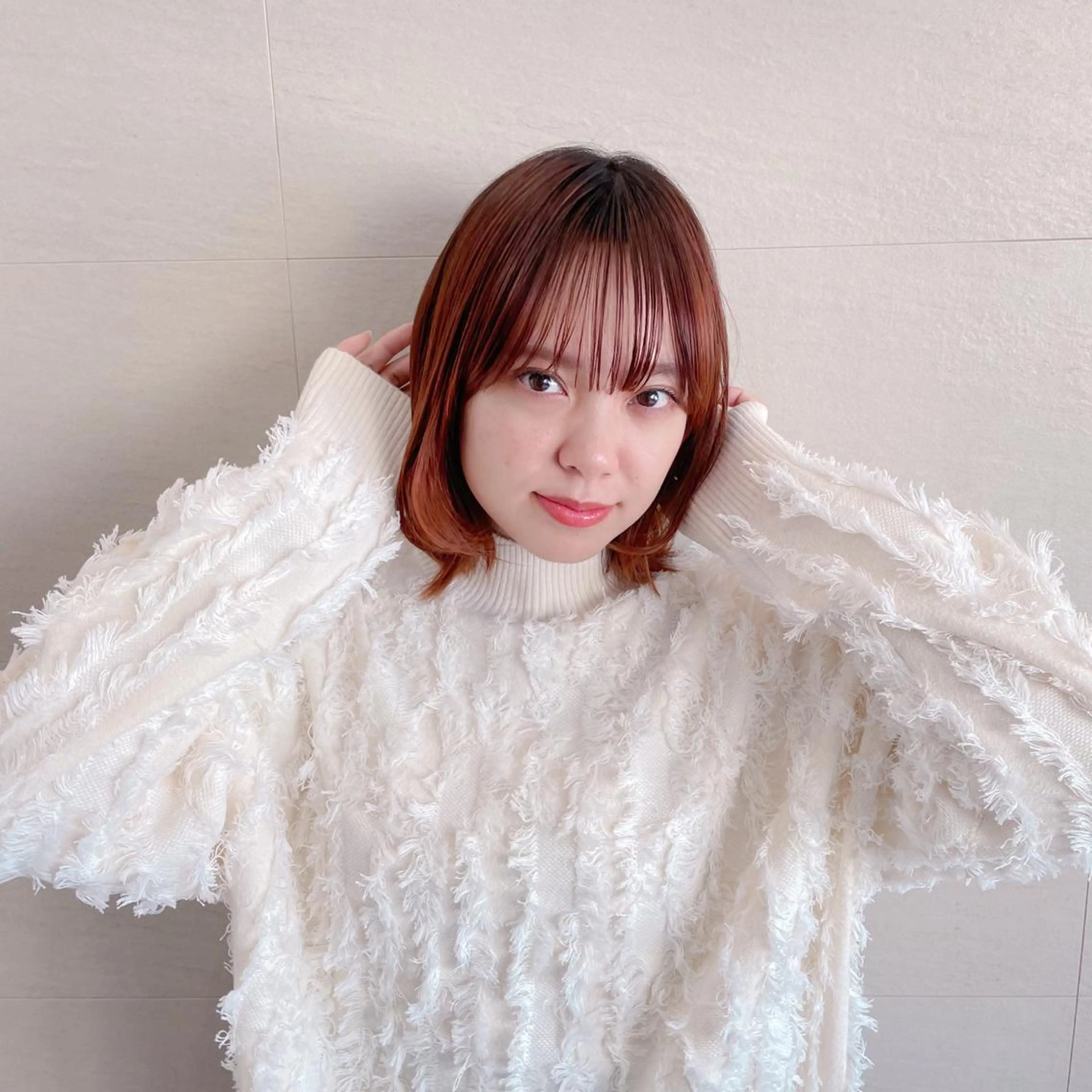 ミディアム トリートメント ボブ/ミディアム 親しみやすさ/さくらのヘアスタイル