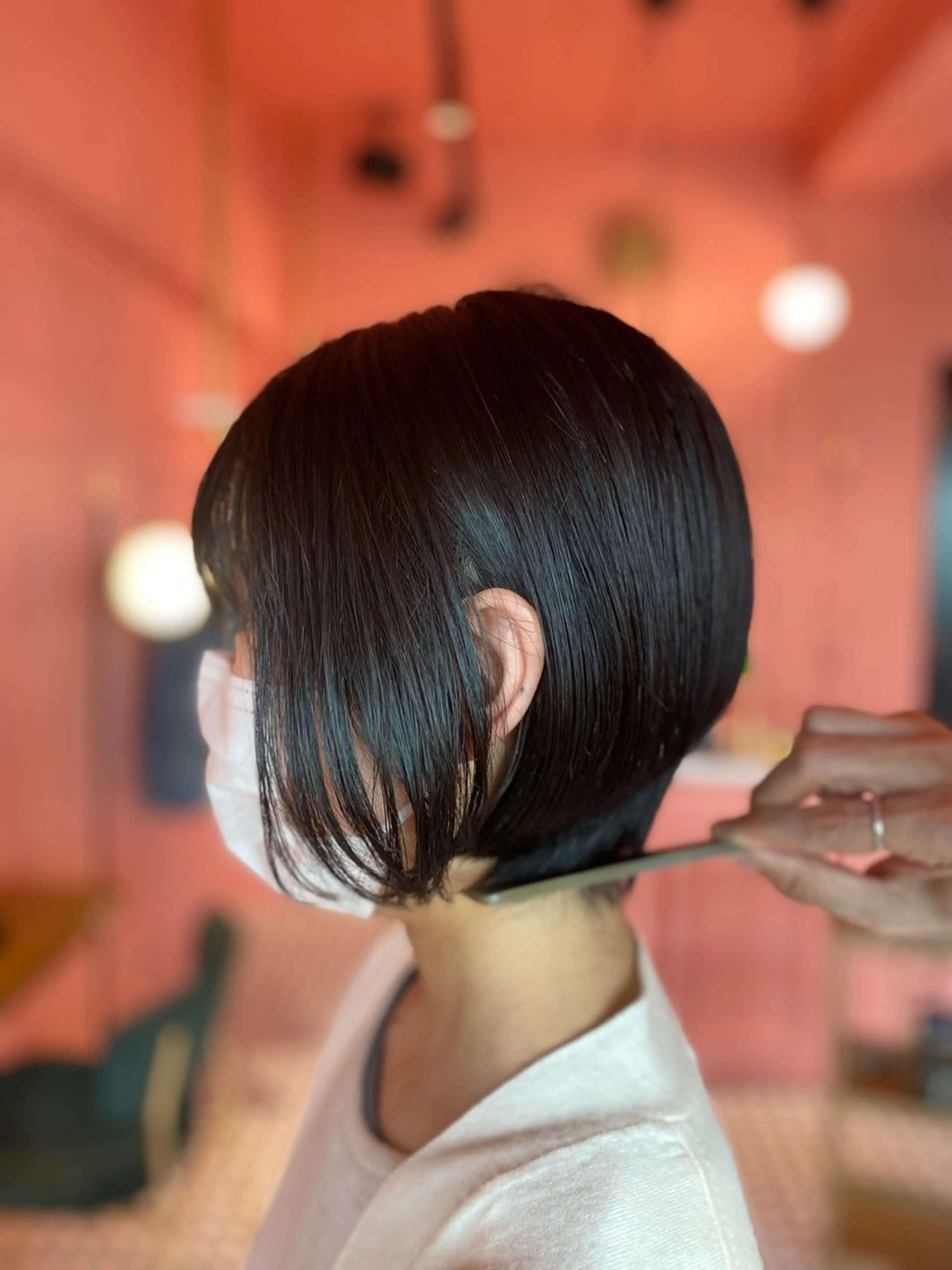 ショート ショートヘア 長澤 しずくのヘアスタイル