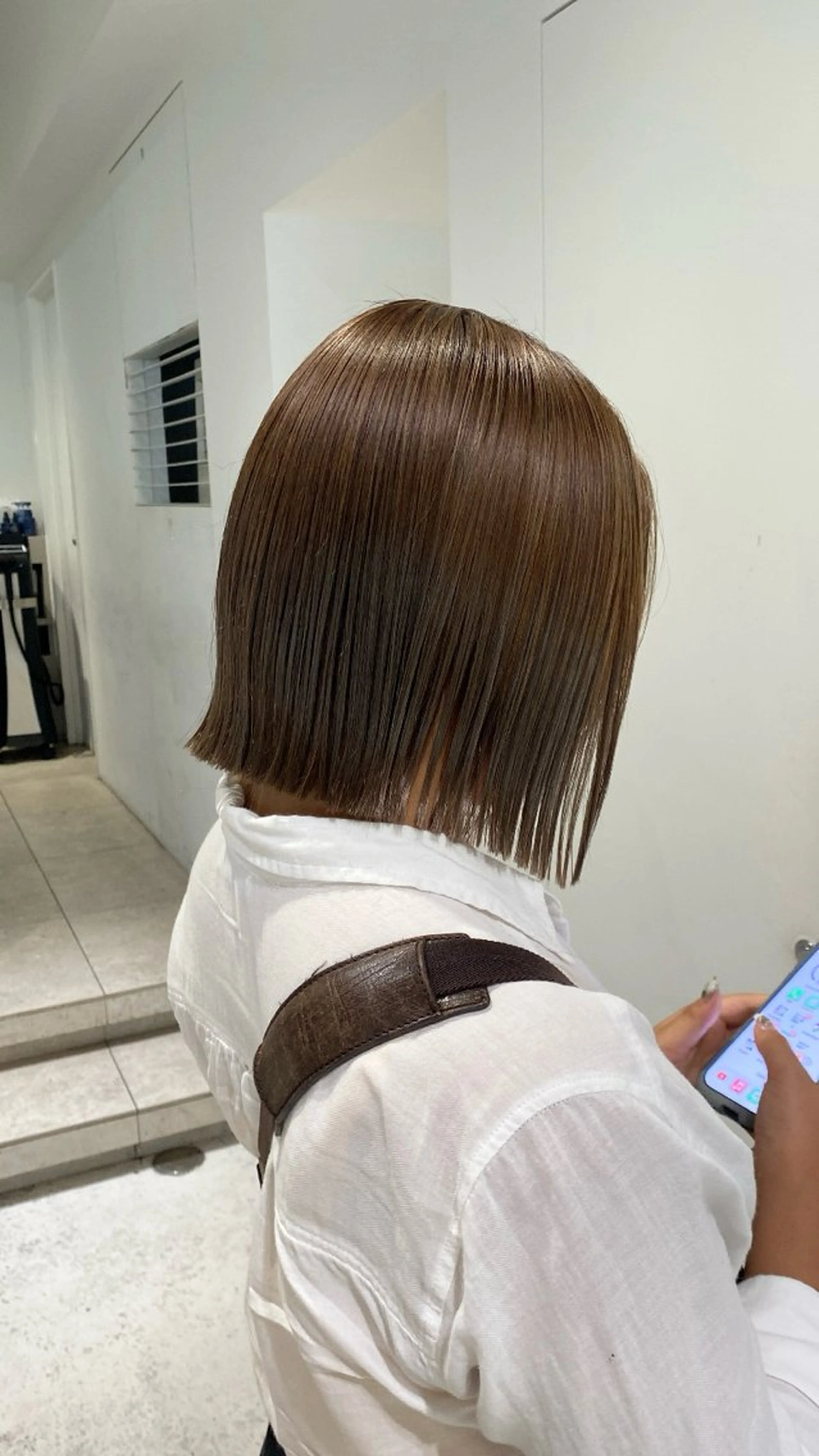 ショート カラー ヘアカラー ミキ stylistのヘアスタイル