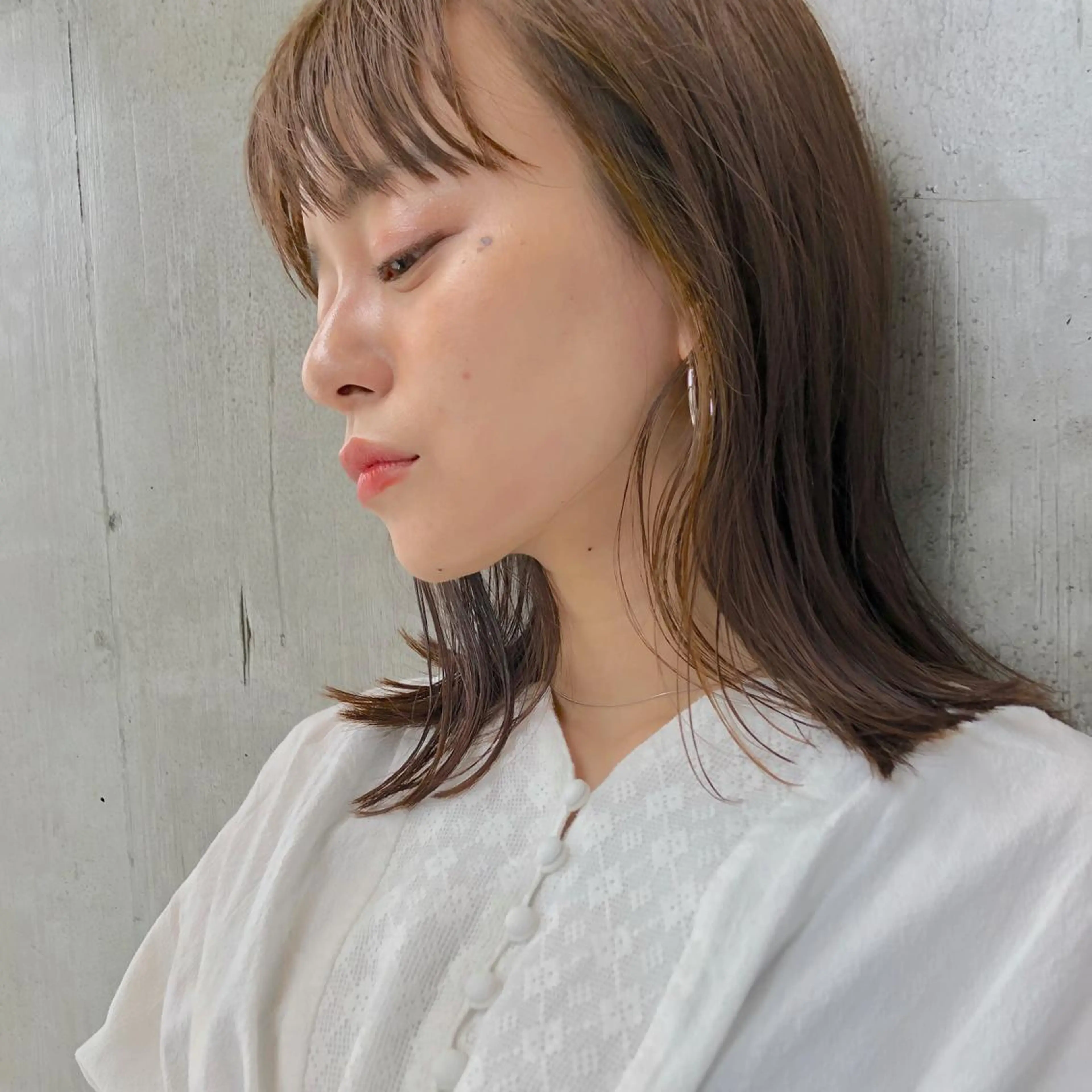 ミディアム カラー 【ダメージレス施術】 【透明感】北村 拓也のヘアスタイル