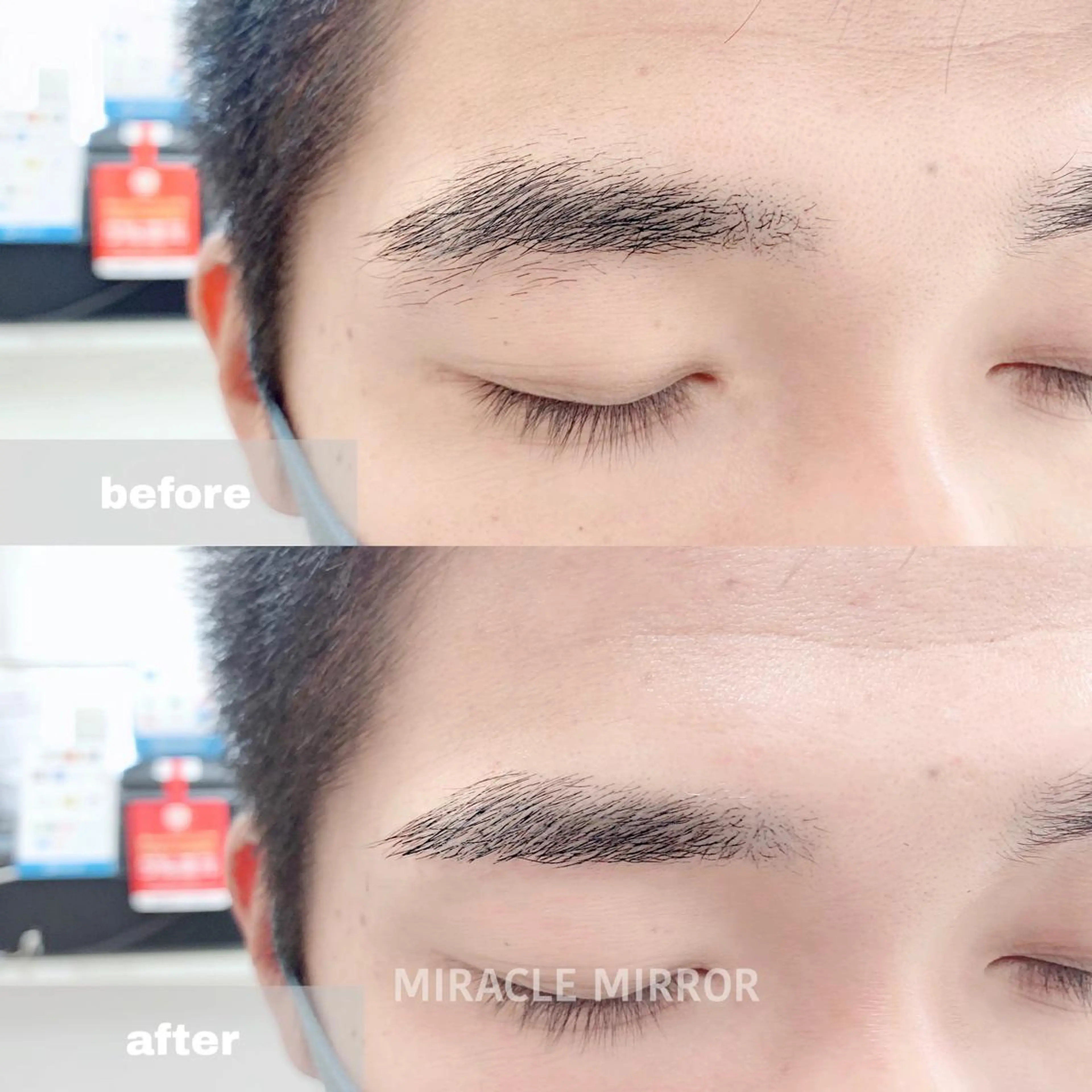 メンズ ネイル マツエク・マツパ ミラクル ミラーのマツエク・マツパデザイン