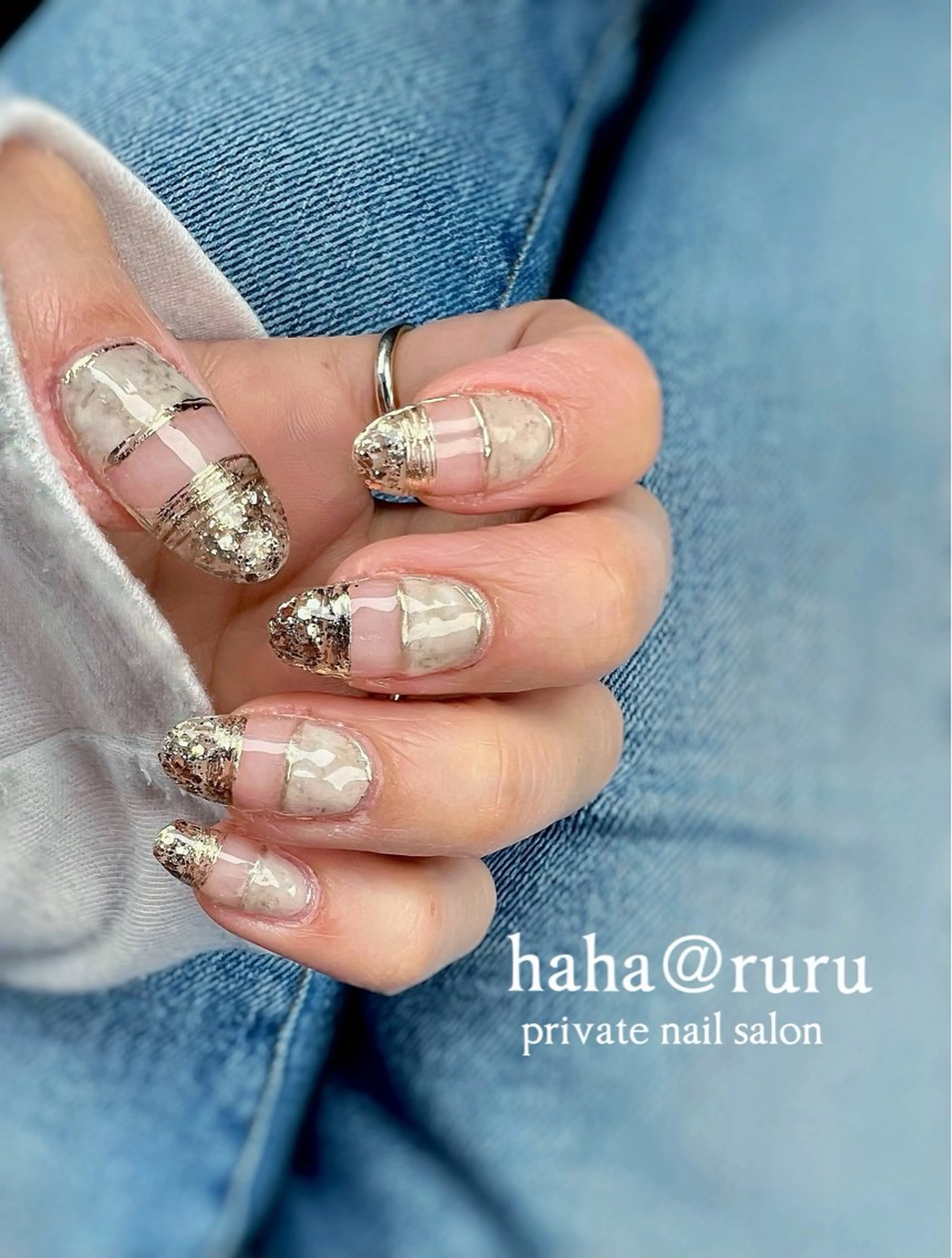 ネイル haha@ ruruのネイルデザイン