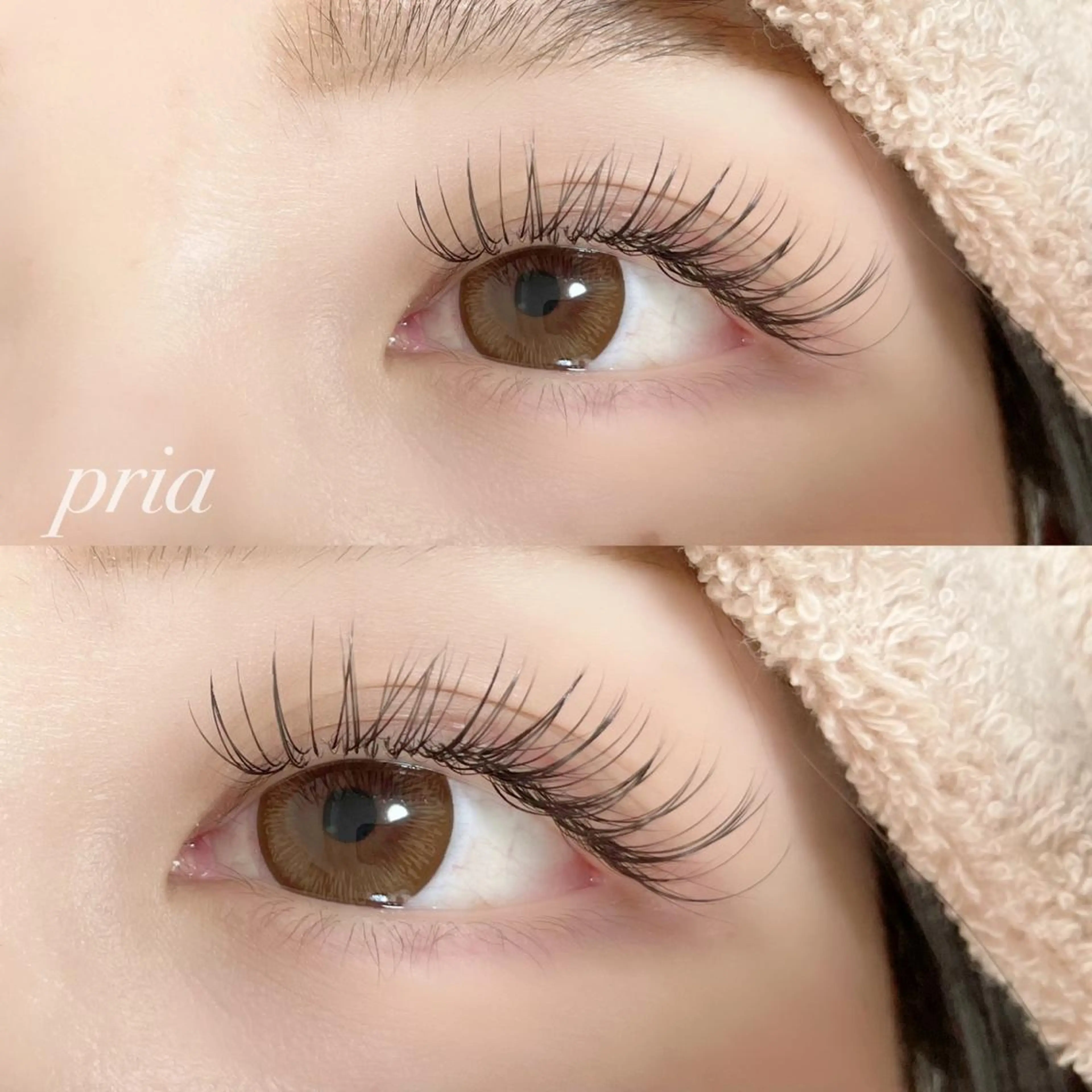 マツエク・マツパ pria【プリア】 yukiのマツエク・マツパデザイン