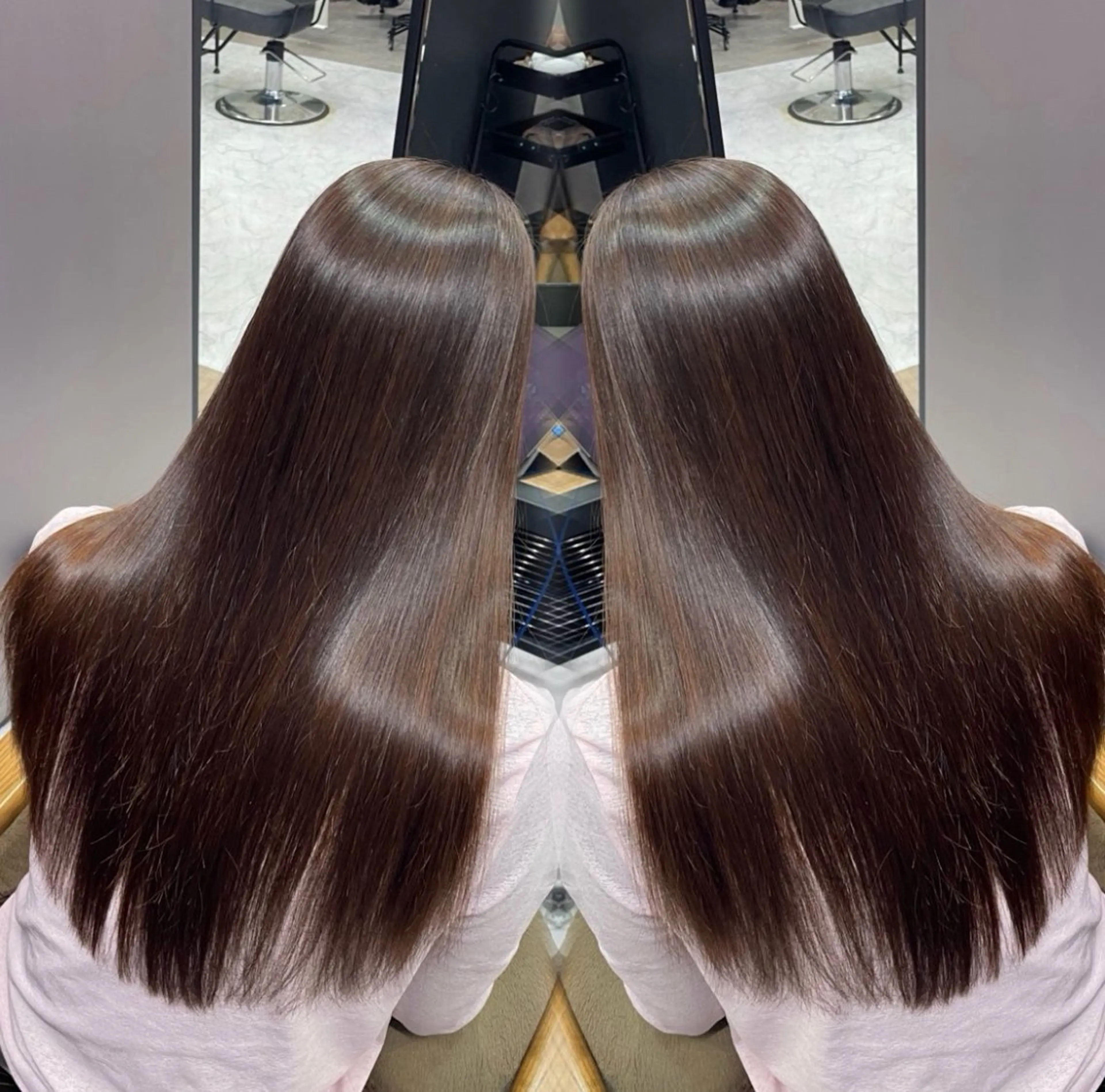 ロング 縮毛矯正 福岡美髪矯正/ KAEDEのヘアスタイル