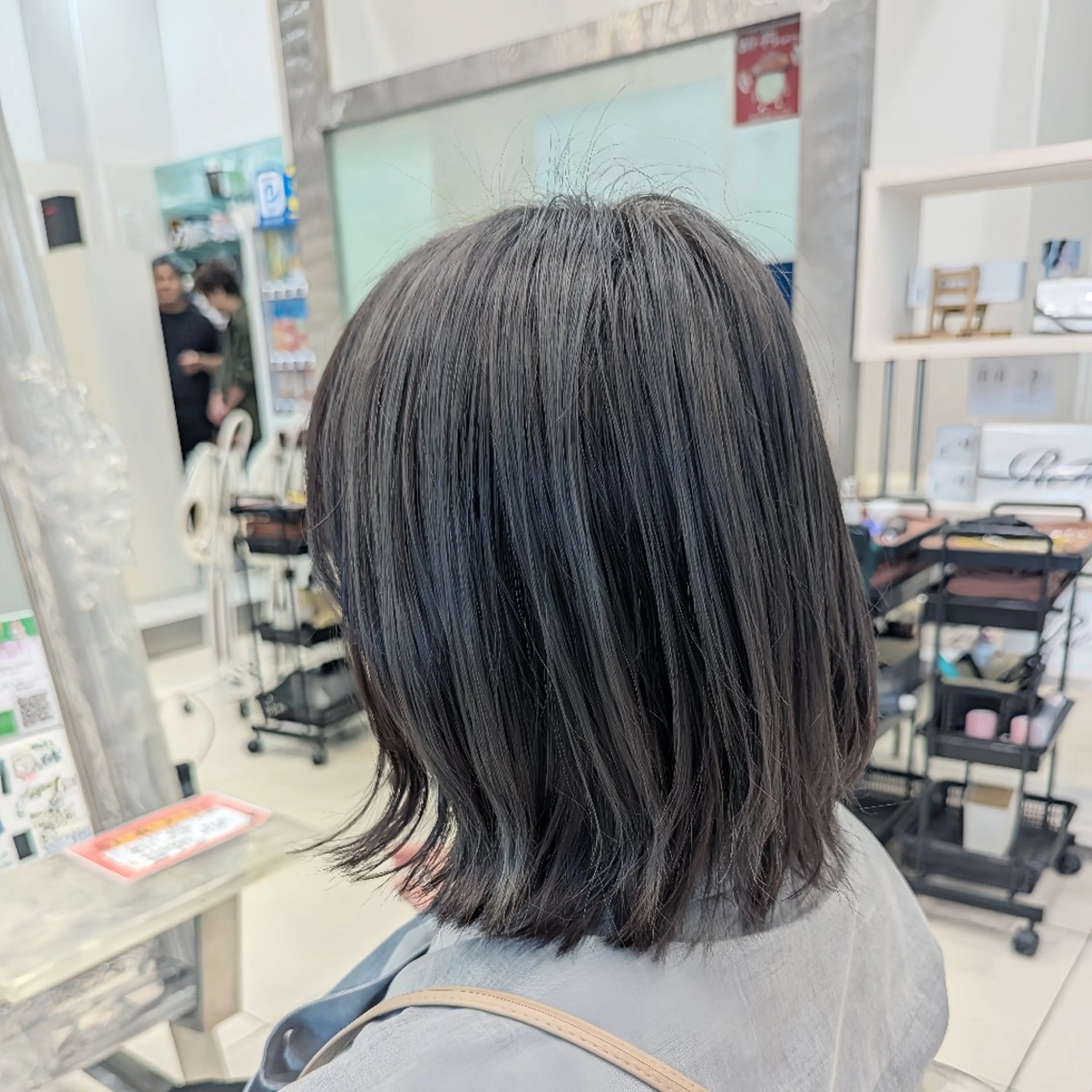 カラー ミディアム 髪質改善 カミムラのヘアスタイル