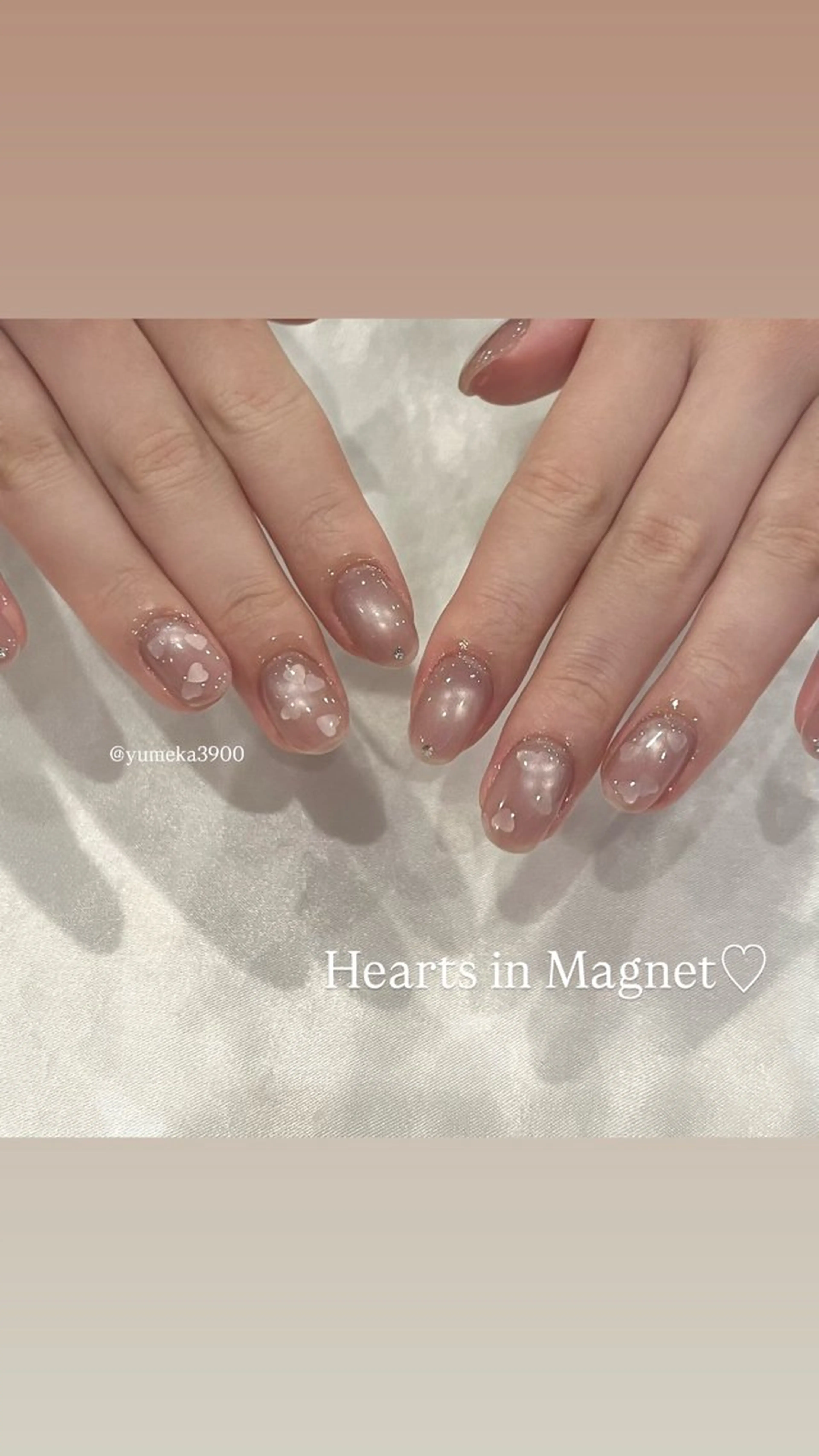 ネイル アートネイル マグネットネイル ハンドネイル ♡Tajima Yumeka♡のネイルデザイン