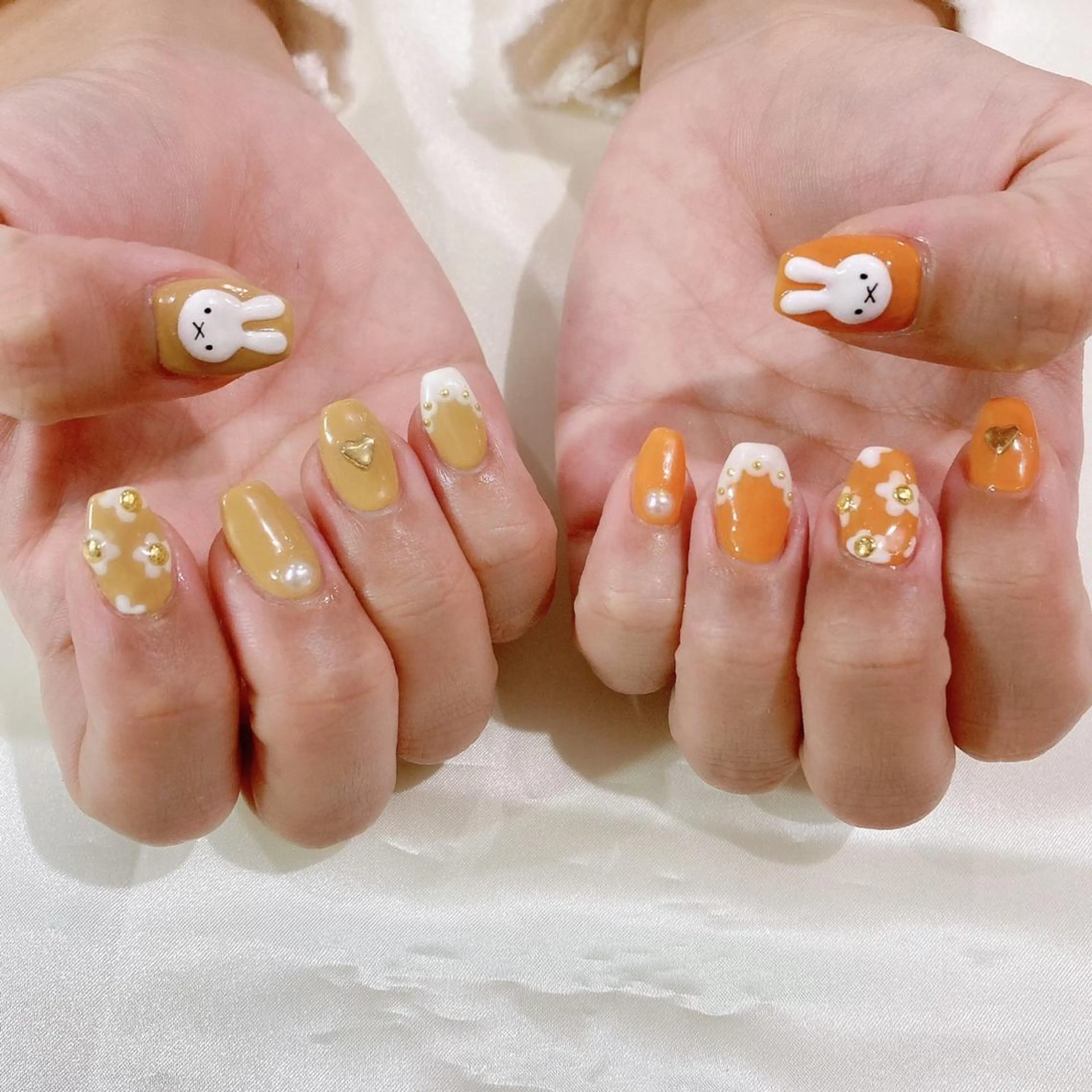 ネイル ジェルネイル パラジェル 冬ネイル ハンドネイル Salon Ｋのネイルデザイン