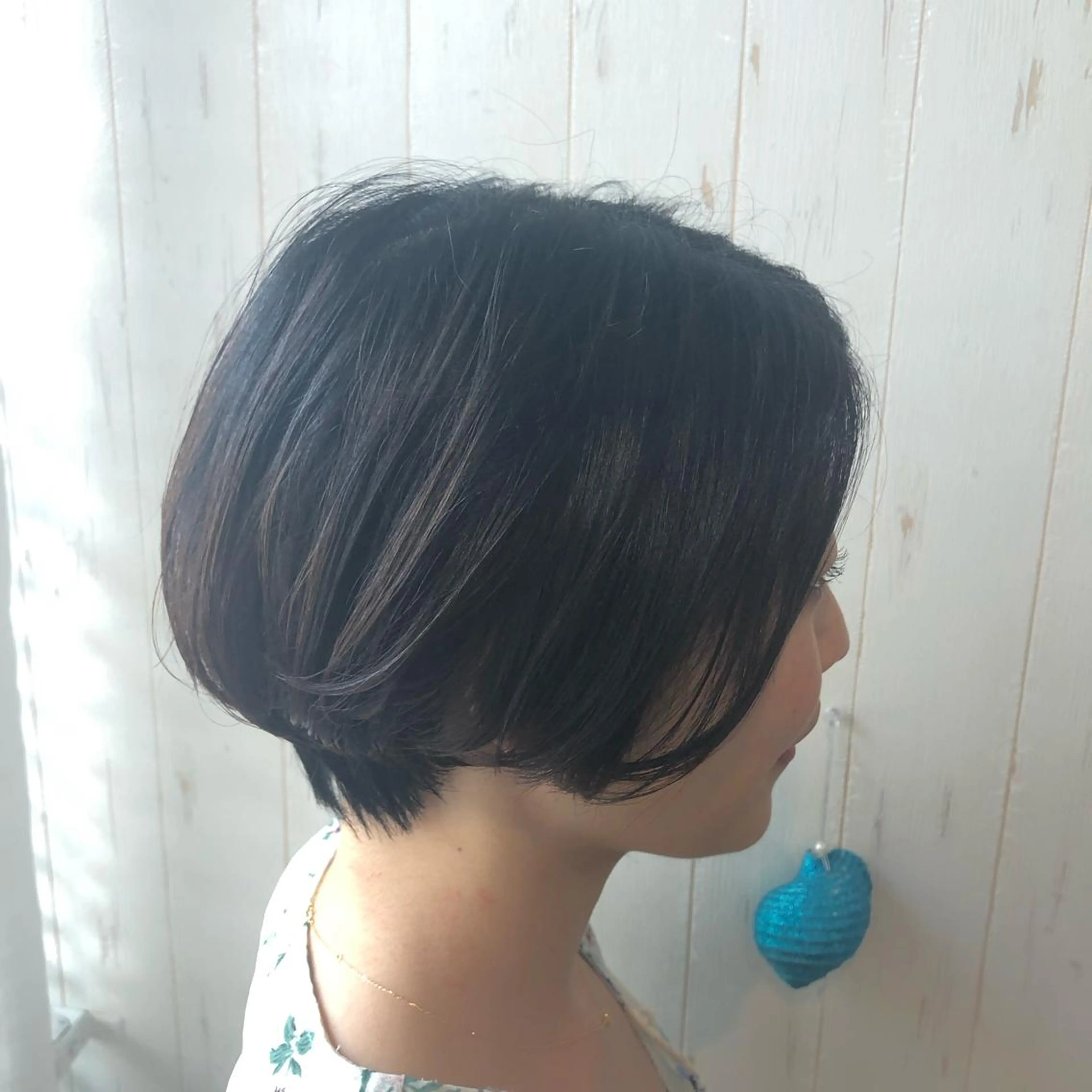 ショート カラー [店長]加地 峻のヘアスタイル