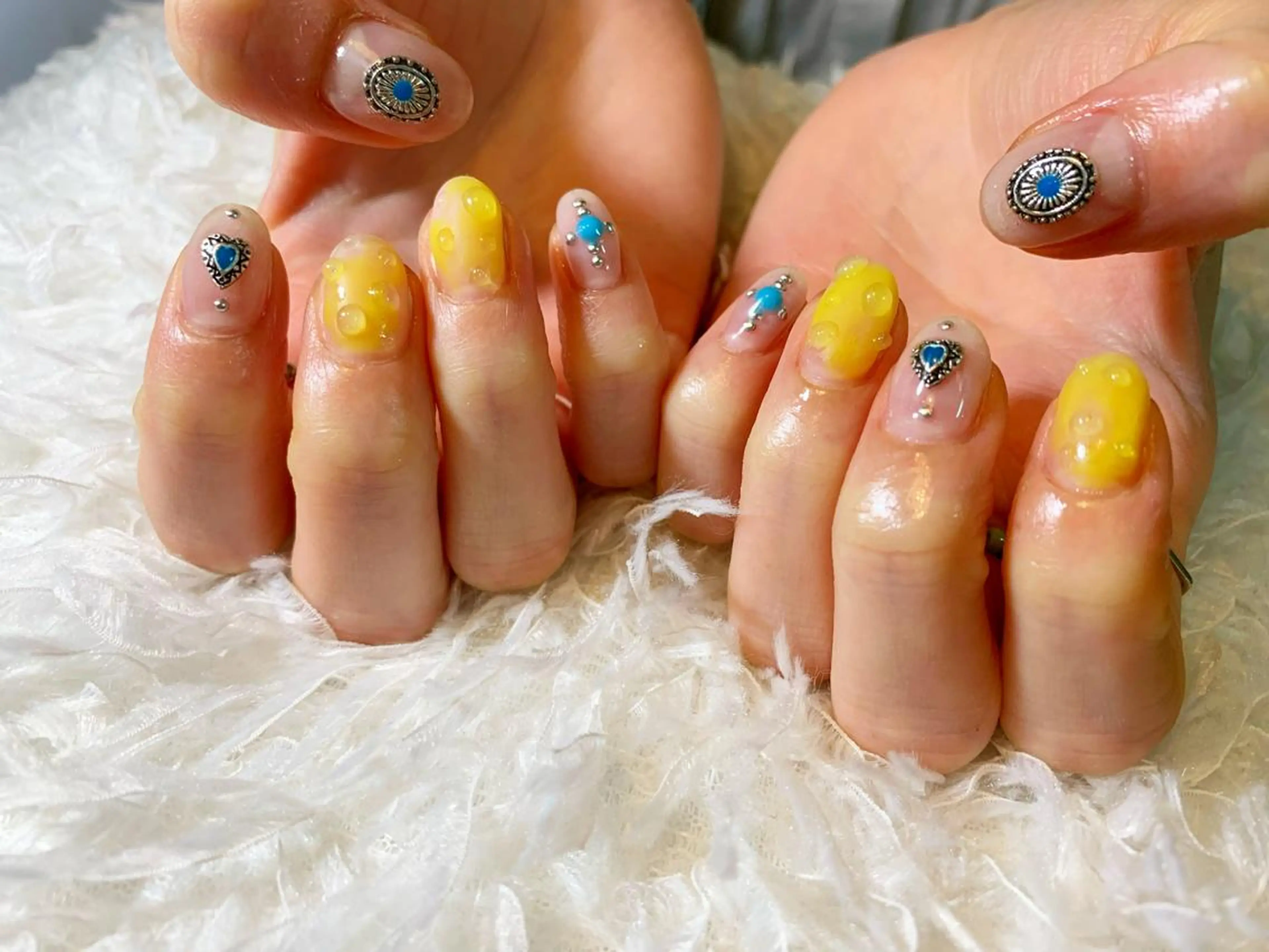 ネイル ハンドネイル フットネイル GéRanium Harukaのネイルデザイン