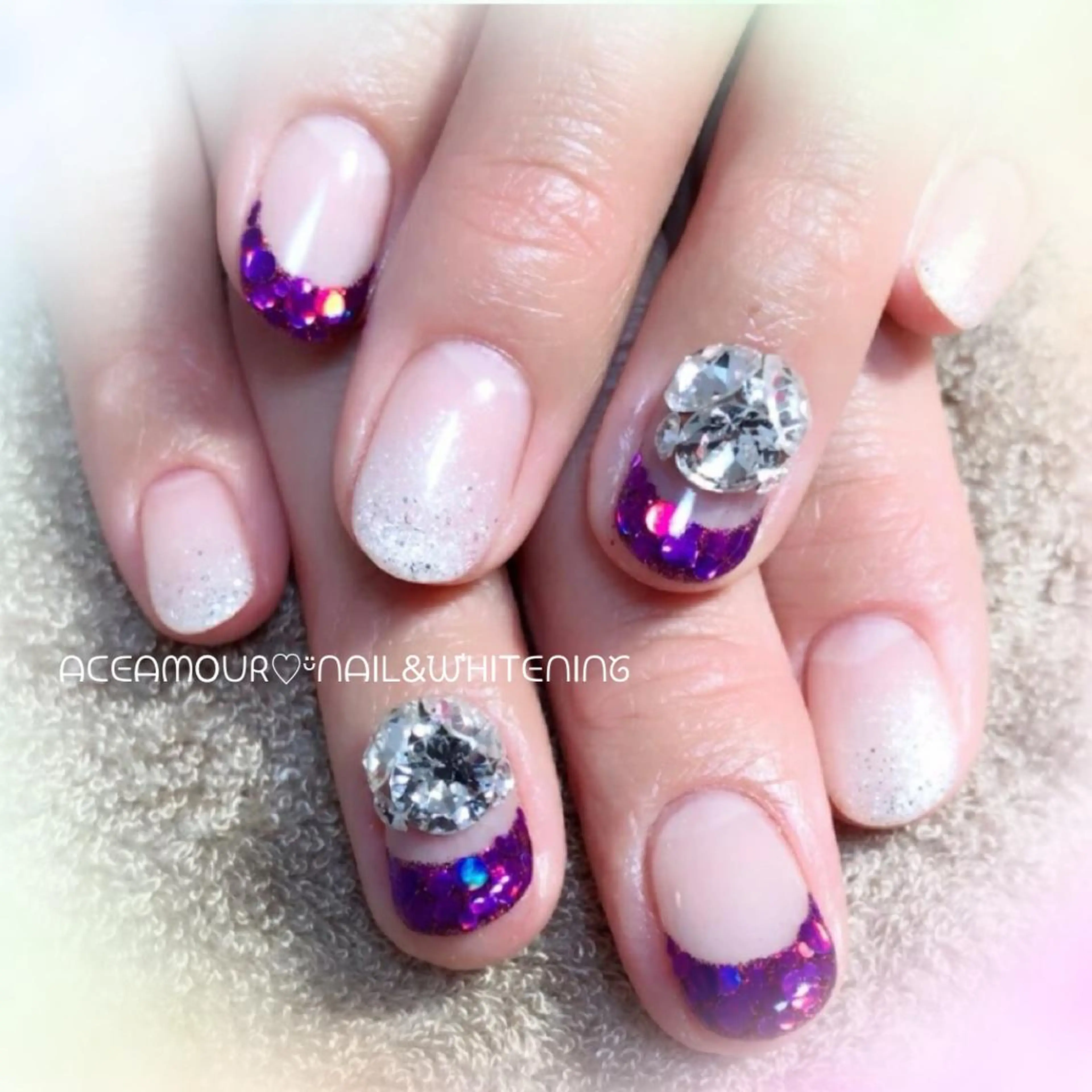 ネイル ネイル/耳つぼ /新ホワイトニングのネイルデザイン