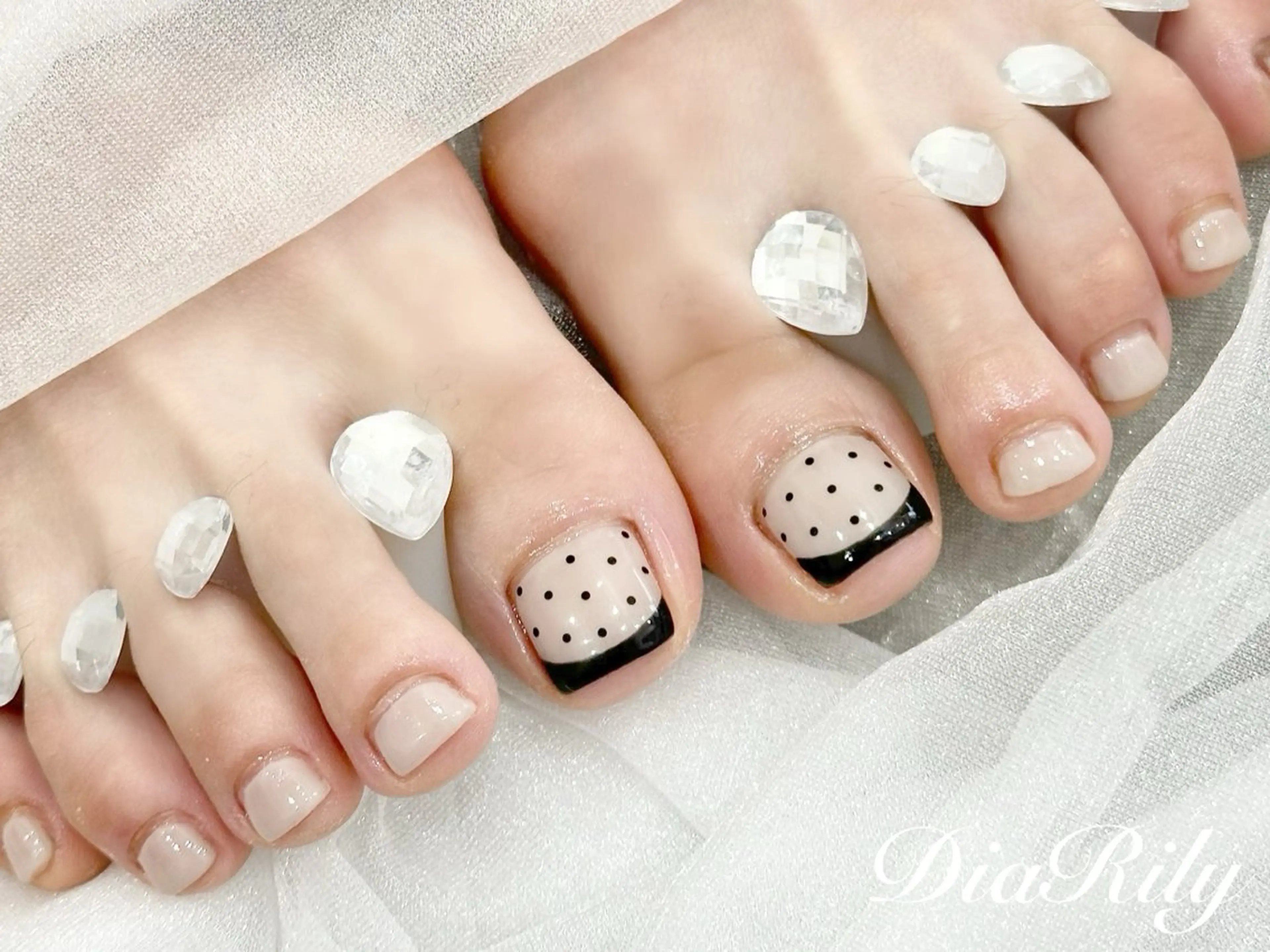 ネイル フットネイル diarily はるひのネイルデザイン