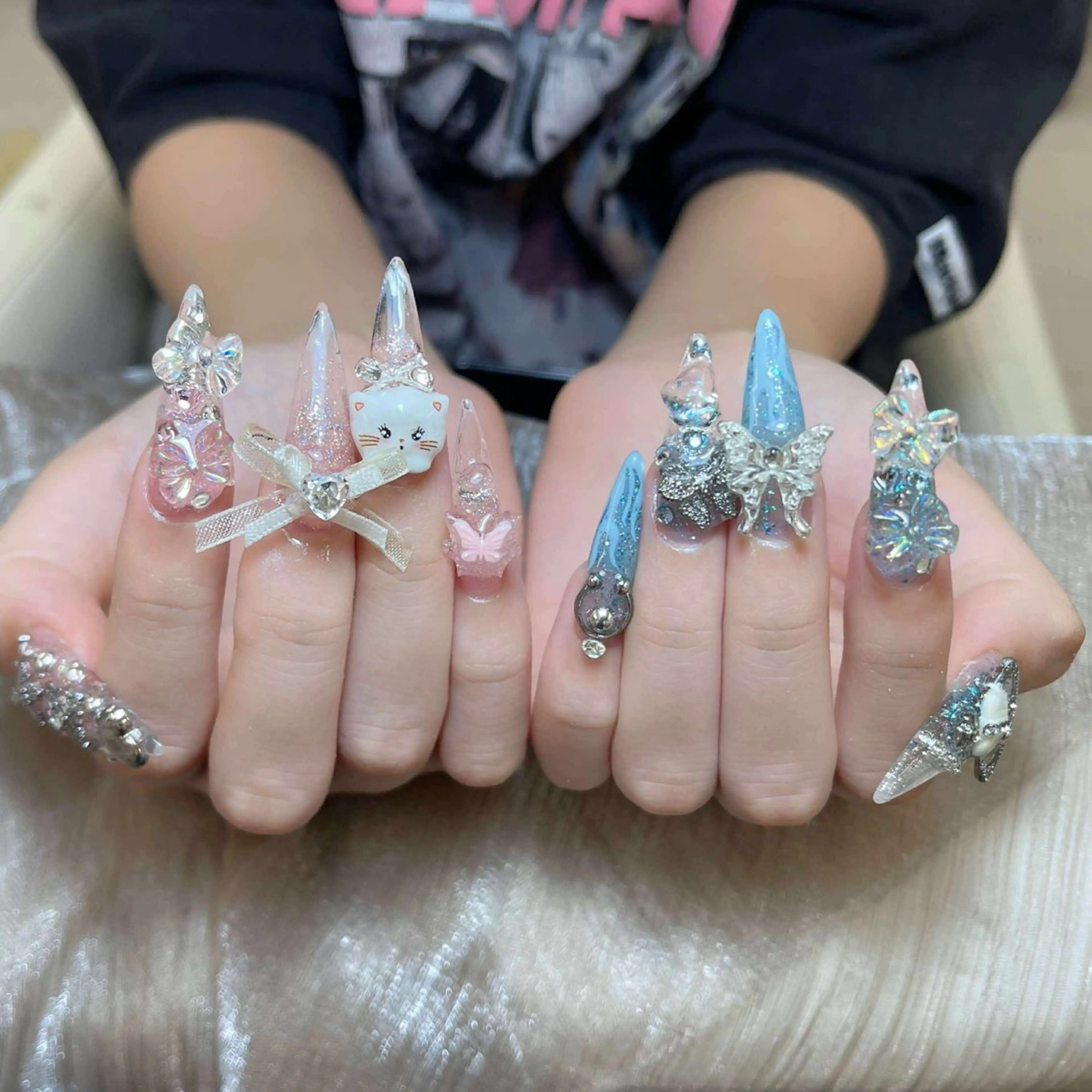 ネイル ハンドネイル ANH NAIL ゴテゴテ専門店💎のネイルデザイン