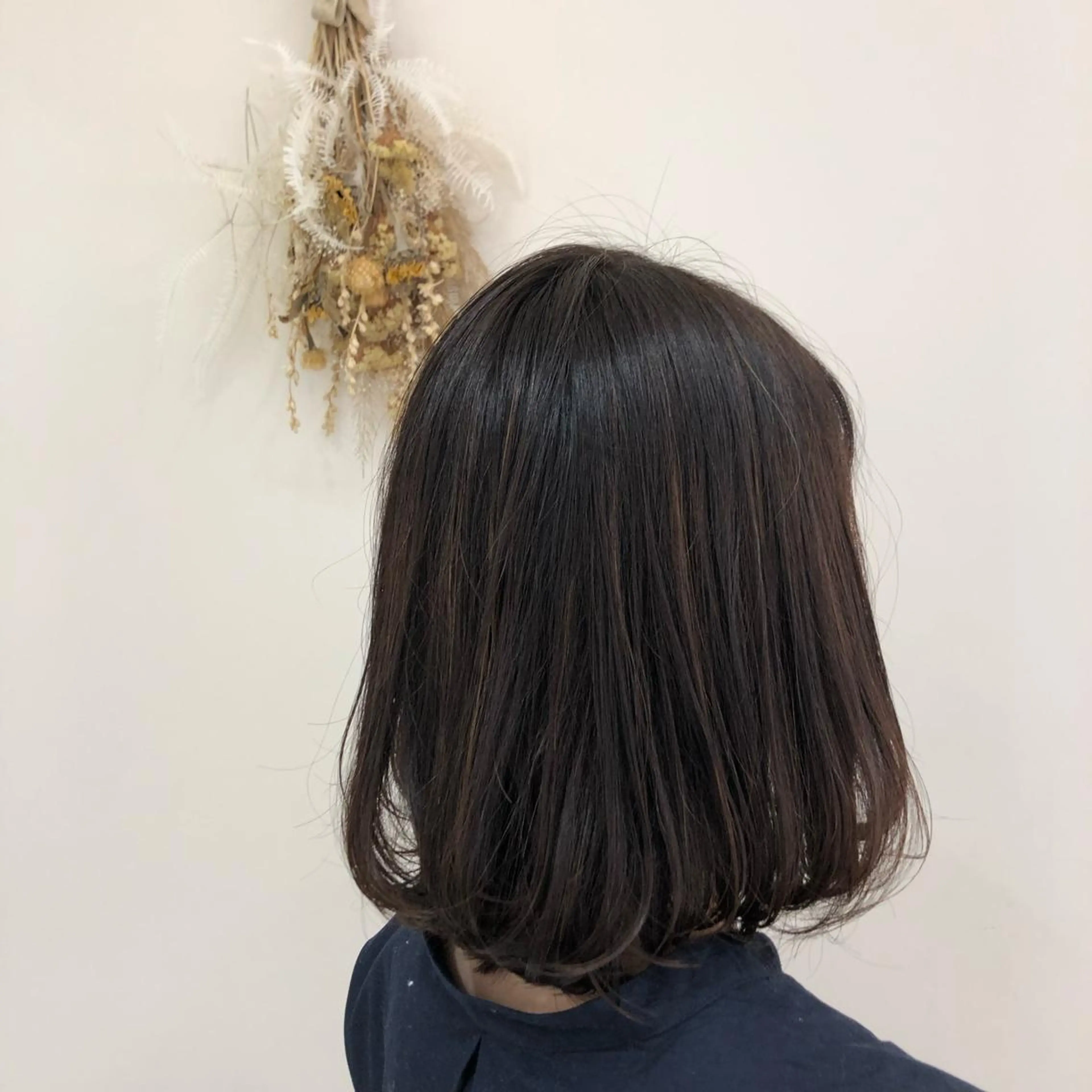 ミディアム カラー 【髪質改善】 梅田　聡のヘアスタイル
