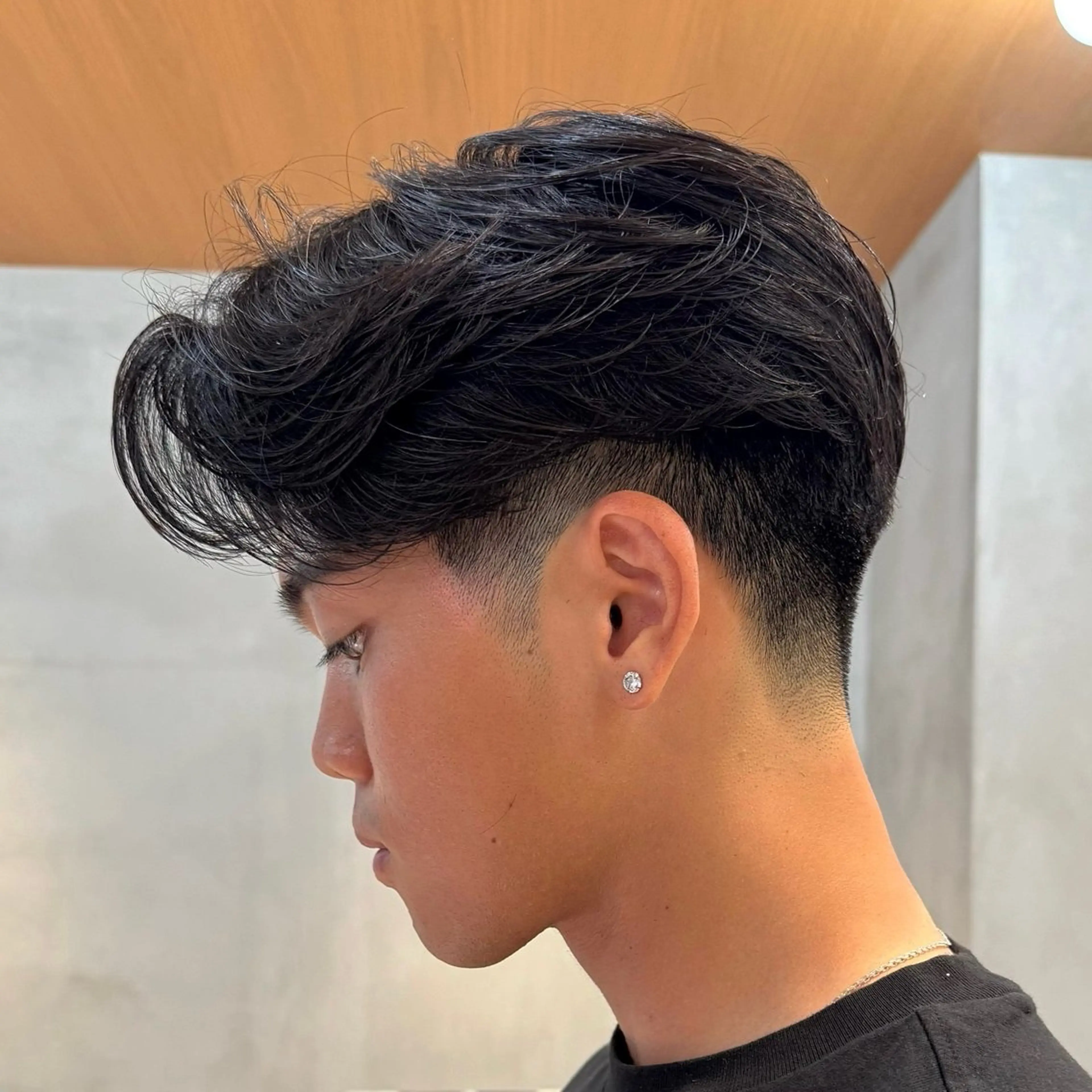 パーマ メンズ カット パーマ トリートメント ヘアセット 表参道/スパイキー ショート/マッシュのヘアスタイル