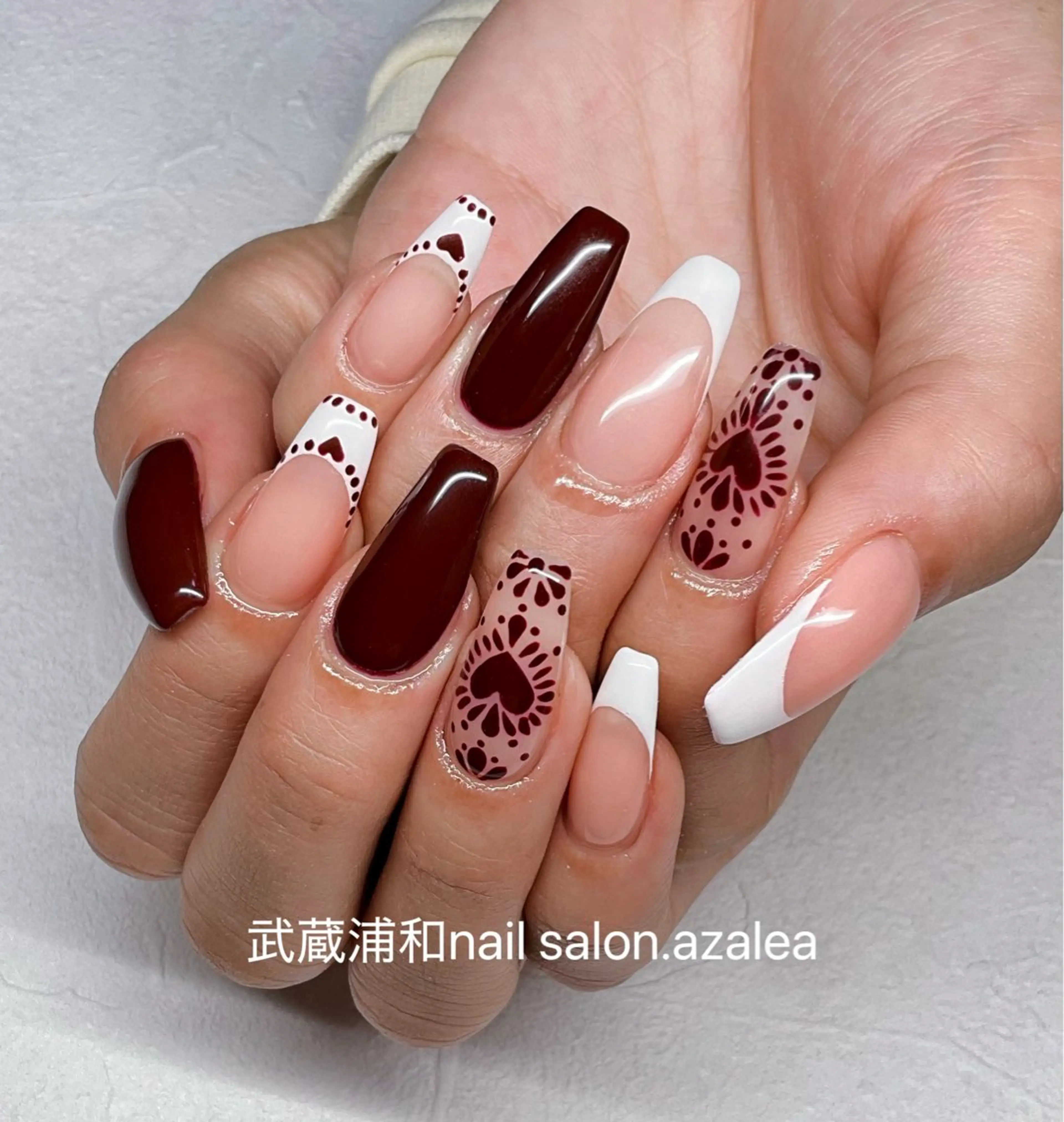 ネイル ハンドネイル R inのネイルデザイン