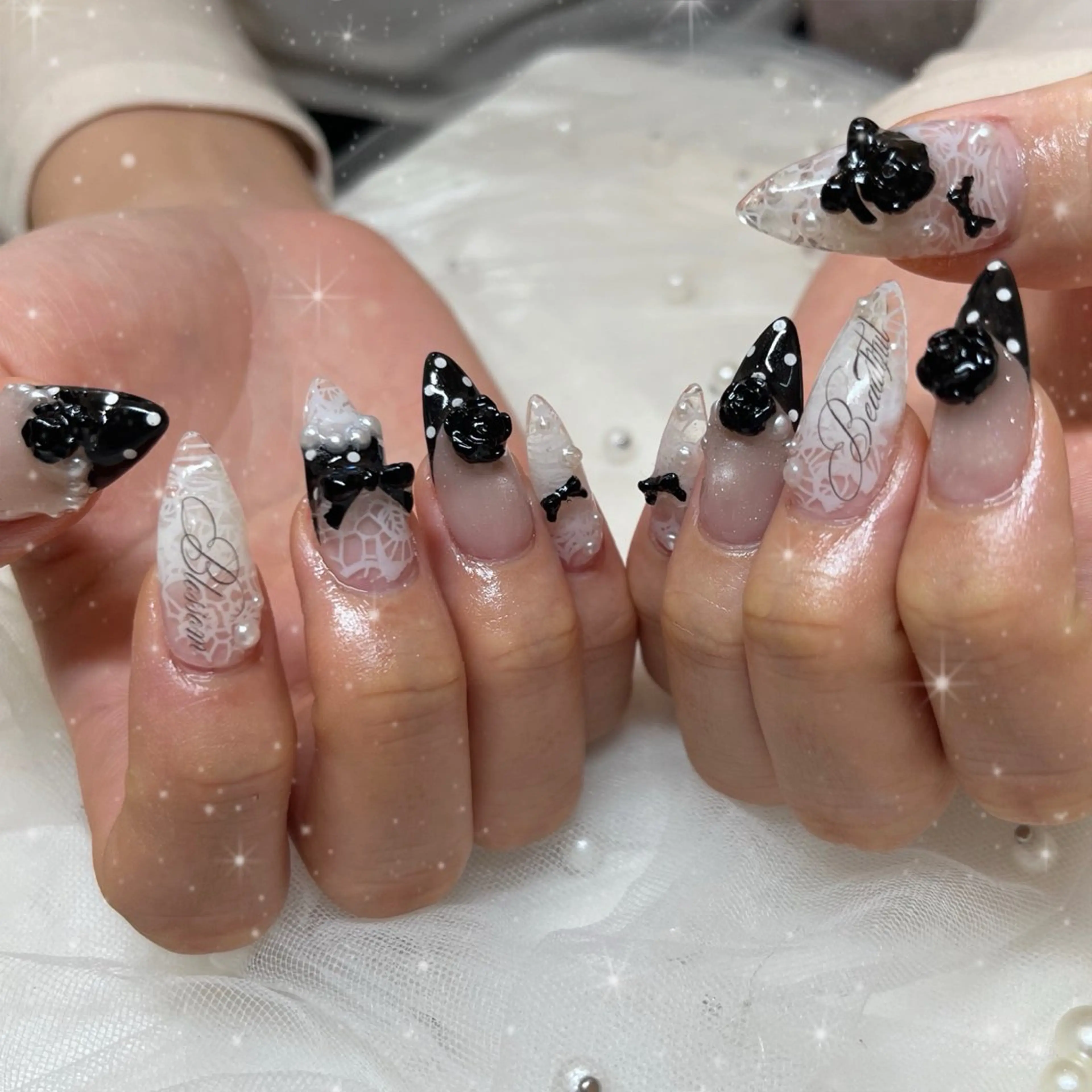 ネイル ロングネイル ハンドネイル BlueDaisy 栄本店のネイルデザイン