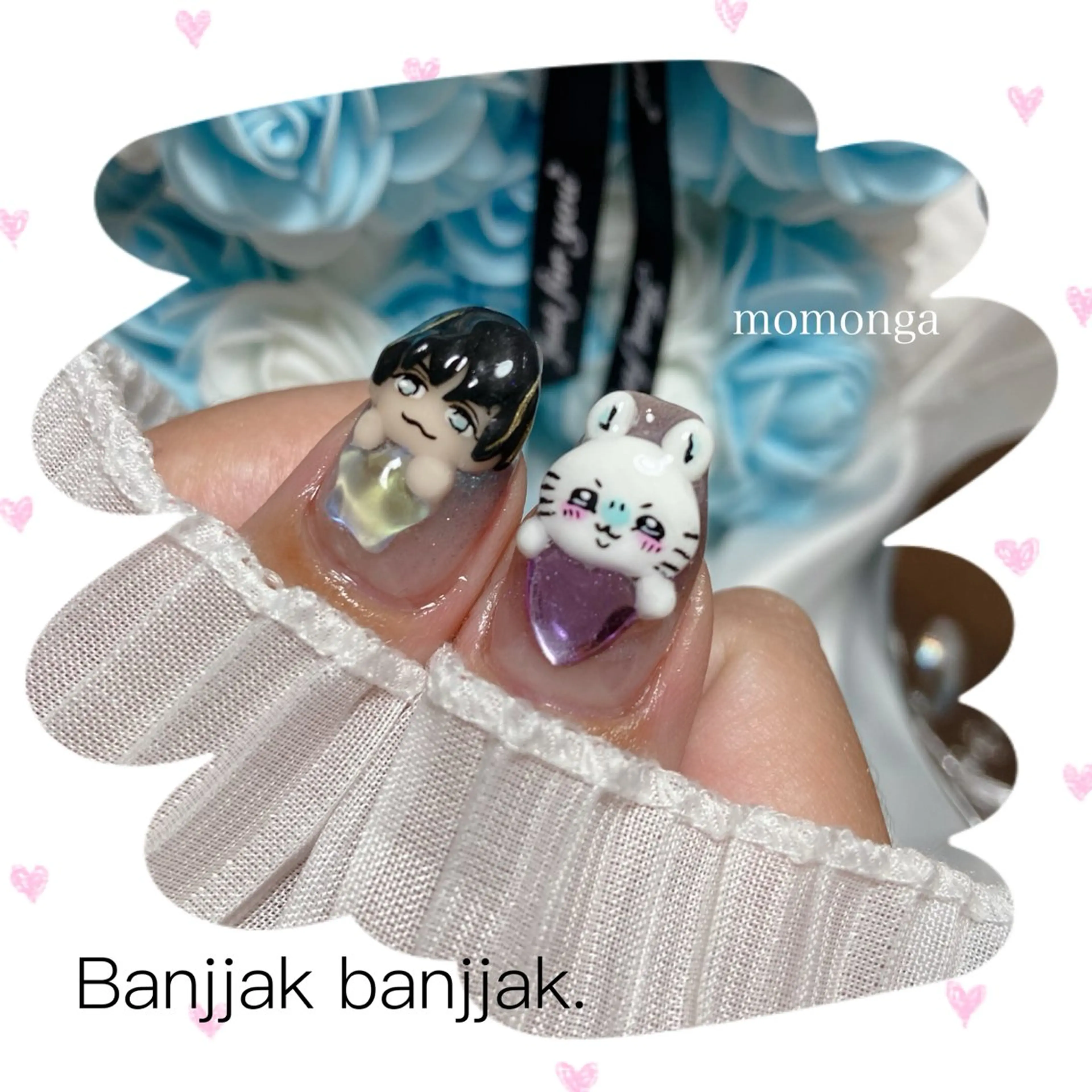 ネイル ハンドネイル パンチャパンチャ ネイルサロンのネイルデザイン