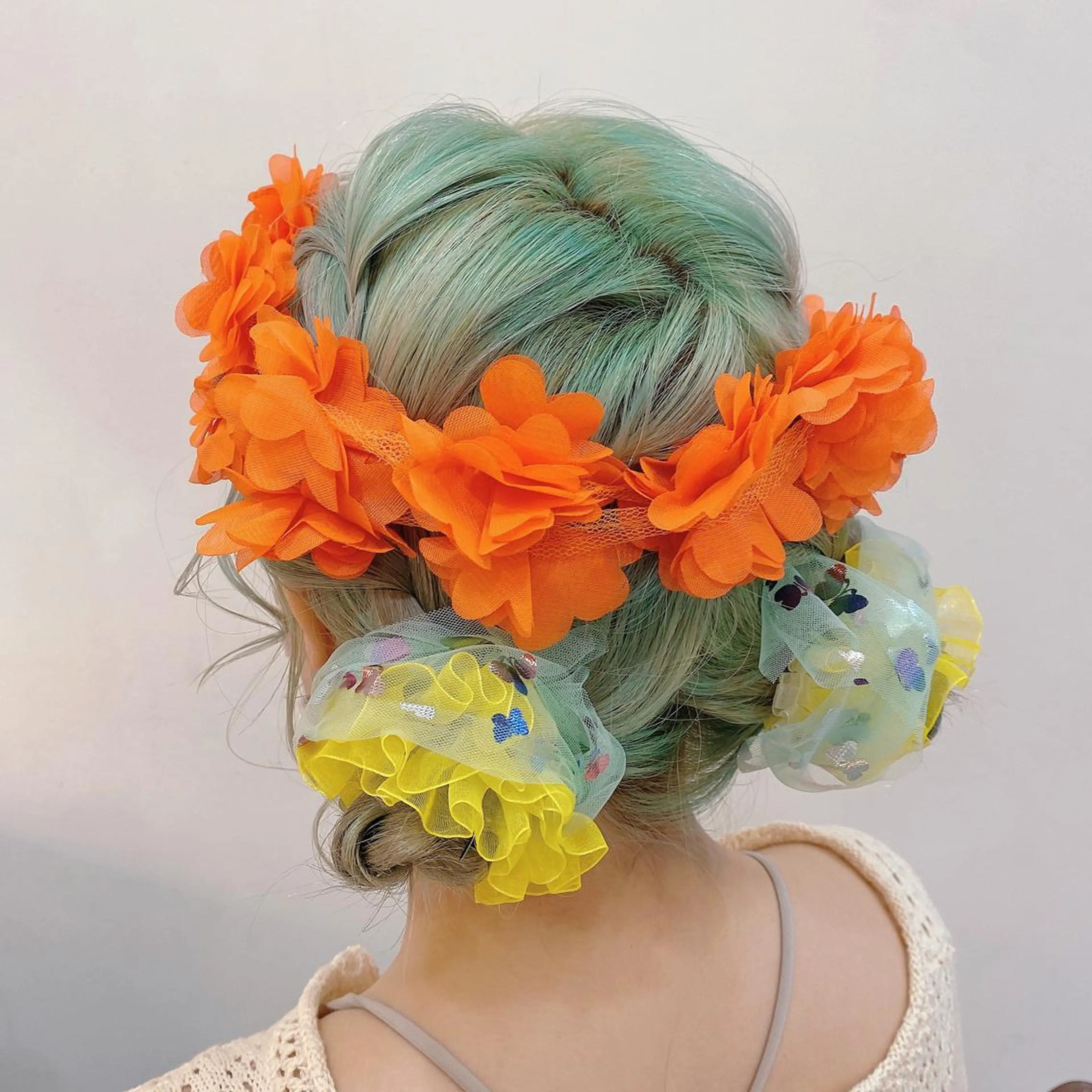 ショート シールエクステ✨️韓 国羽エクステ🪽和希のヘアスタイル