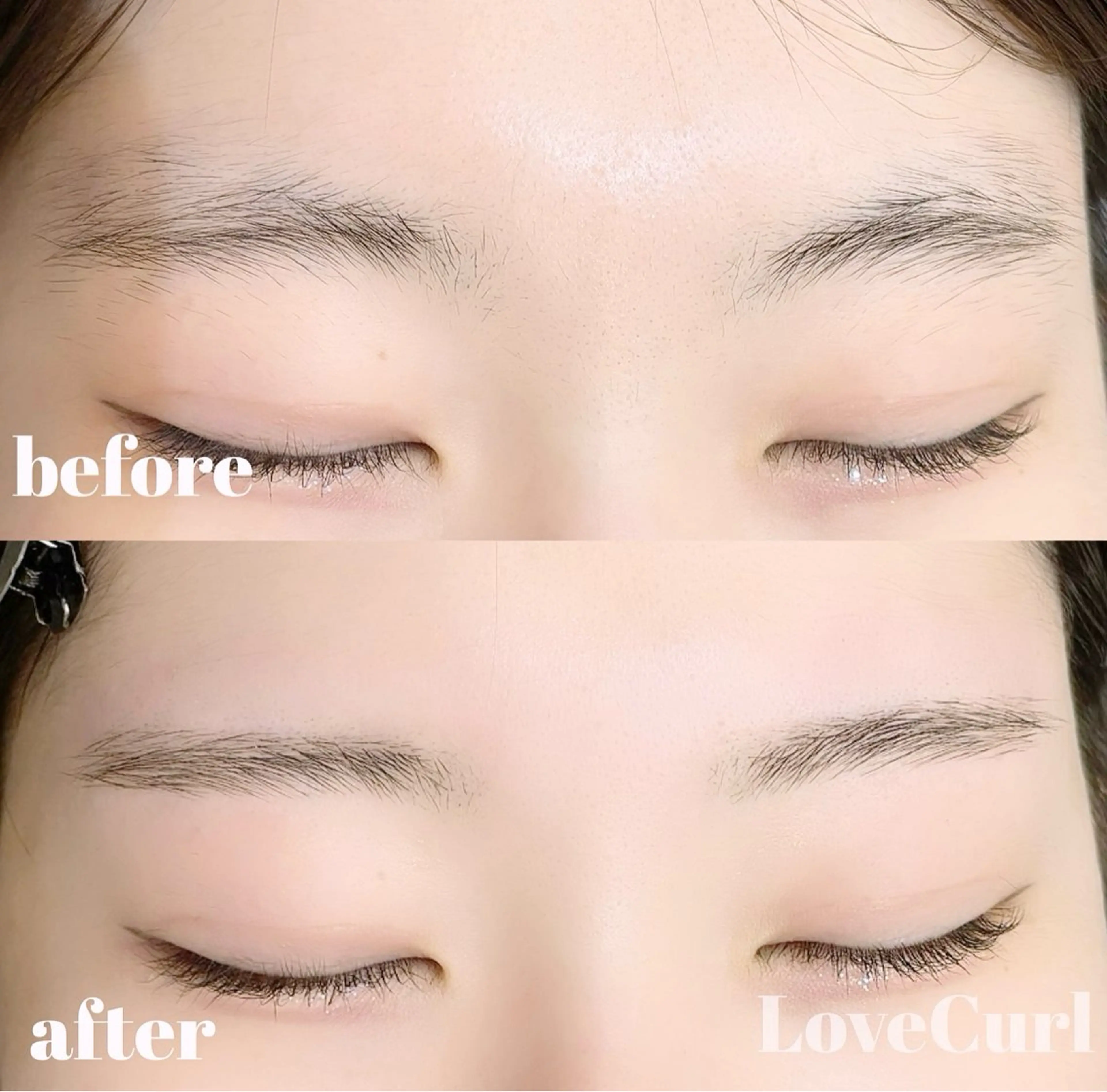 アイブロウ しみず れいなのマツエク・マツパデザイン