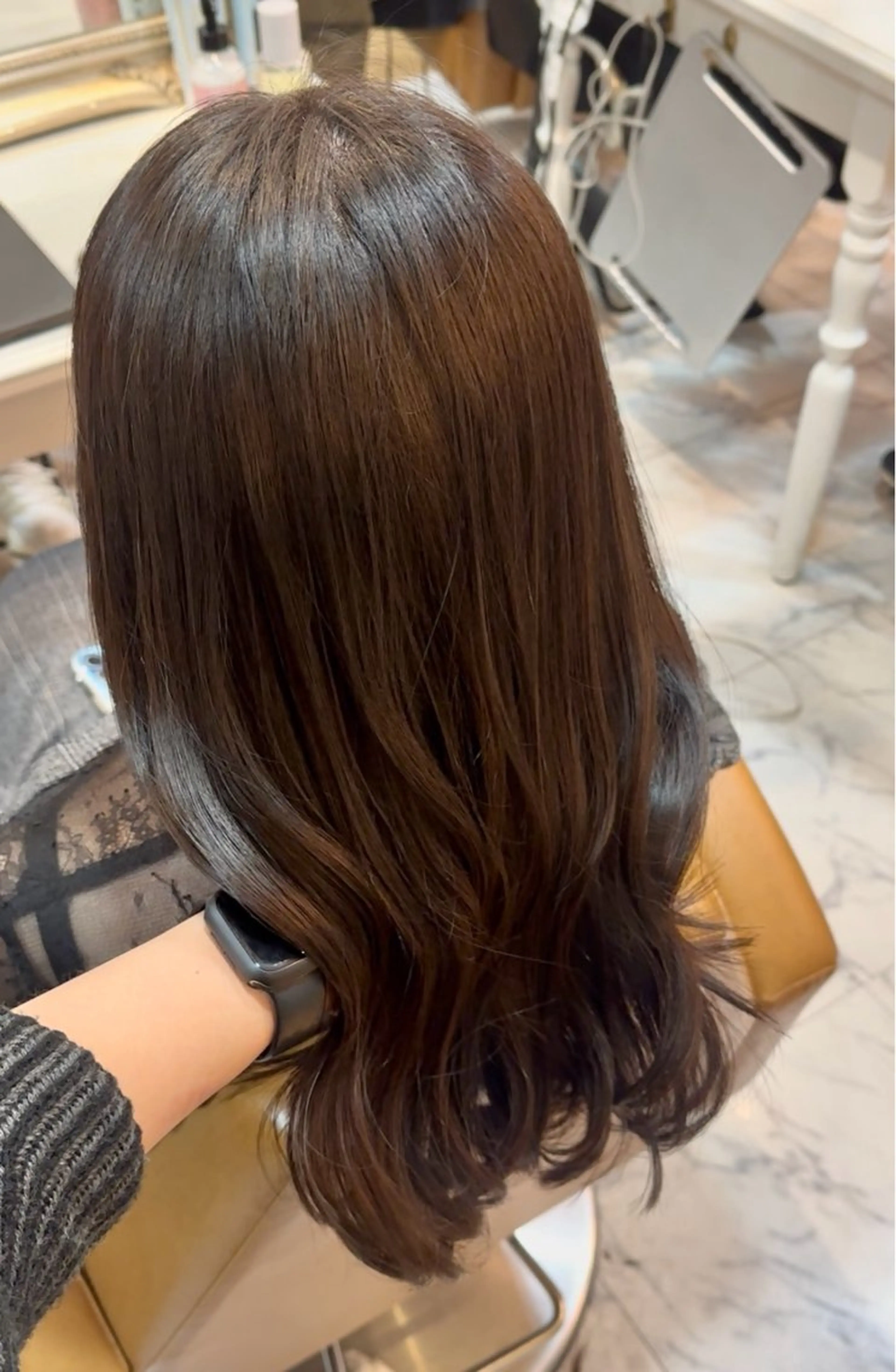 【ご新規様限定🎀】🫧透明感カラーでツヤ髪に✨＋内部補修TRの写真