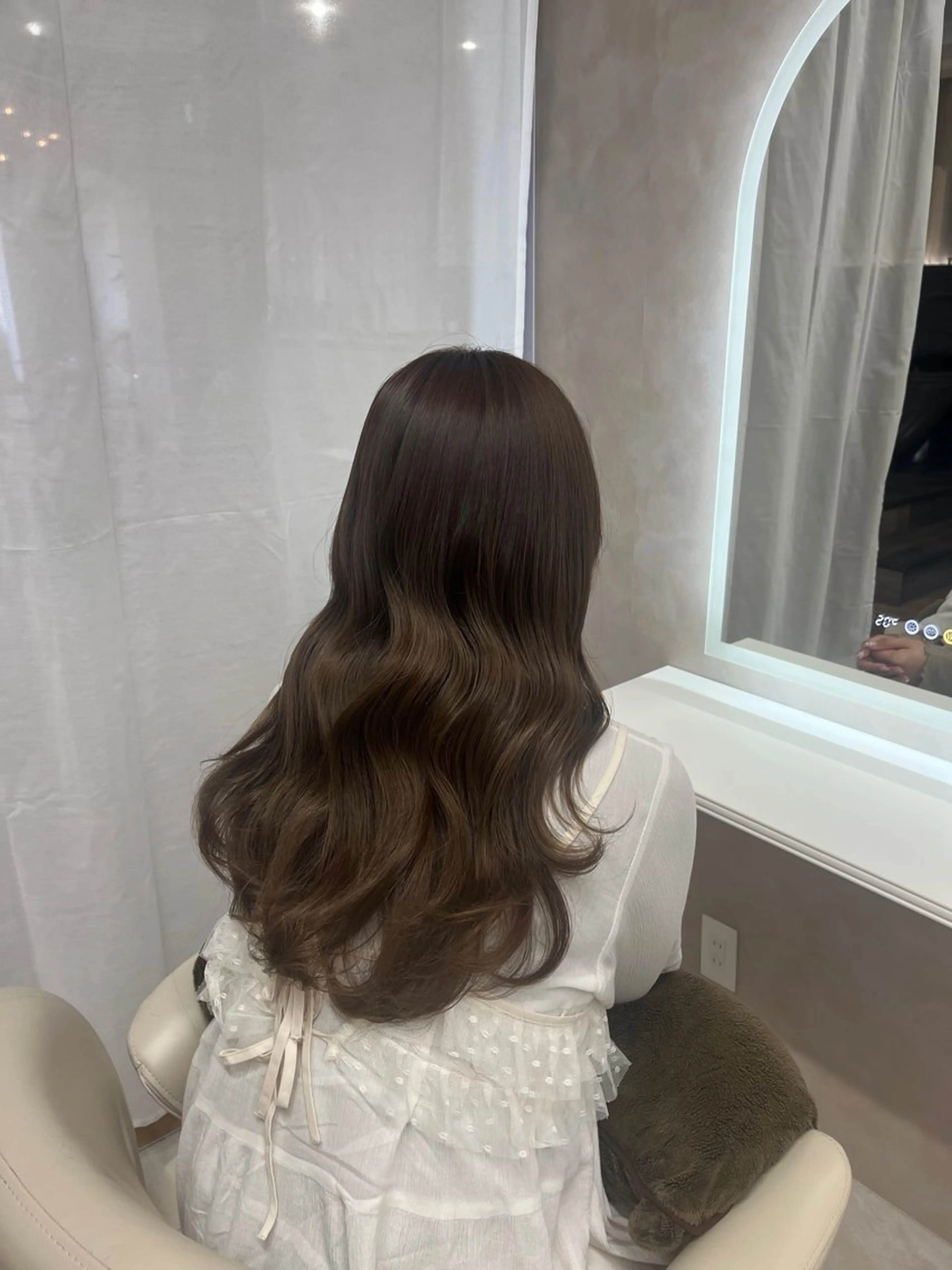 ロング Anri /カラーモデルのヘアスタイル