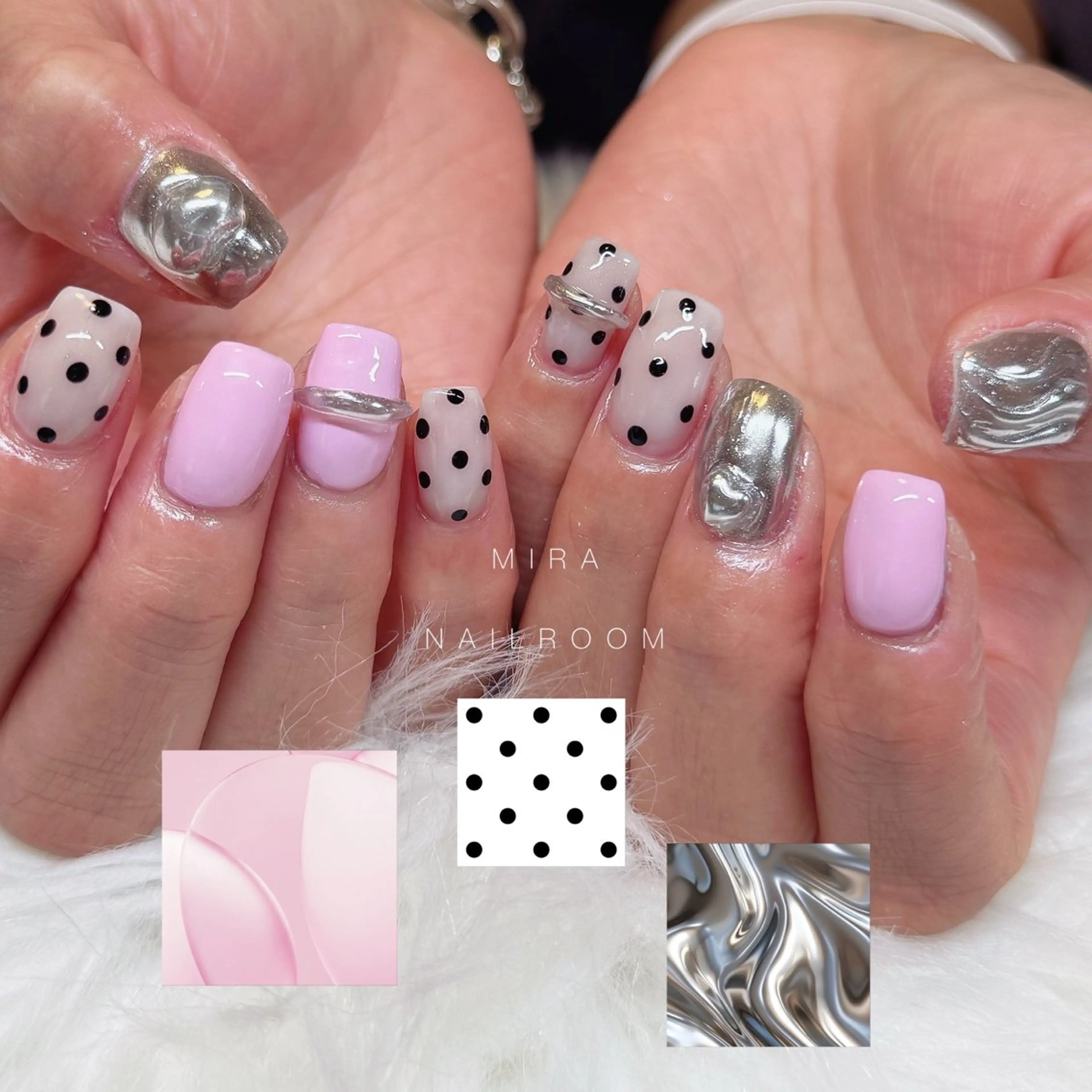 ネイル 持ち込み MIRA NAILROOMのネイルデザイン