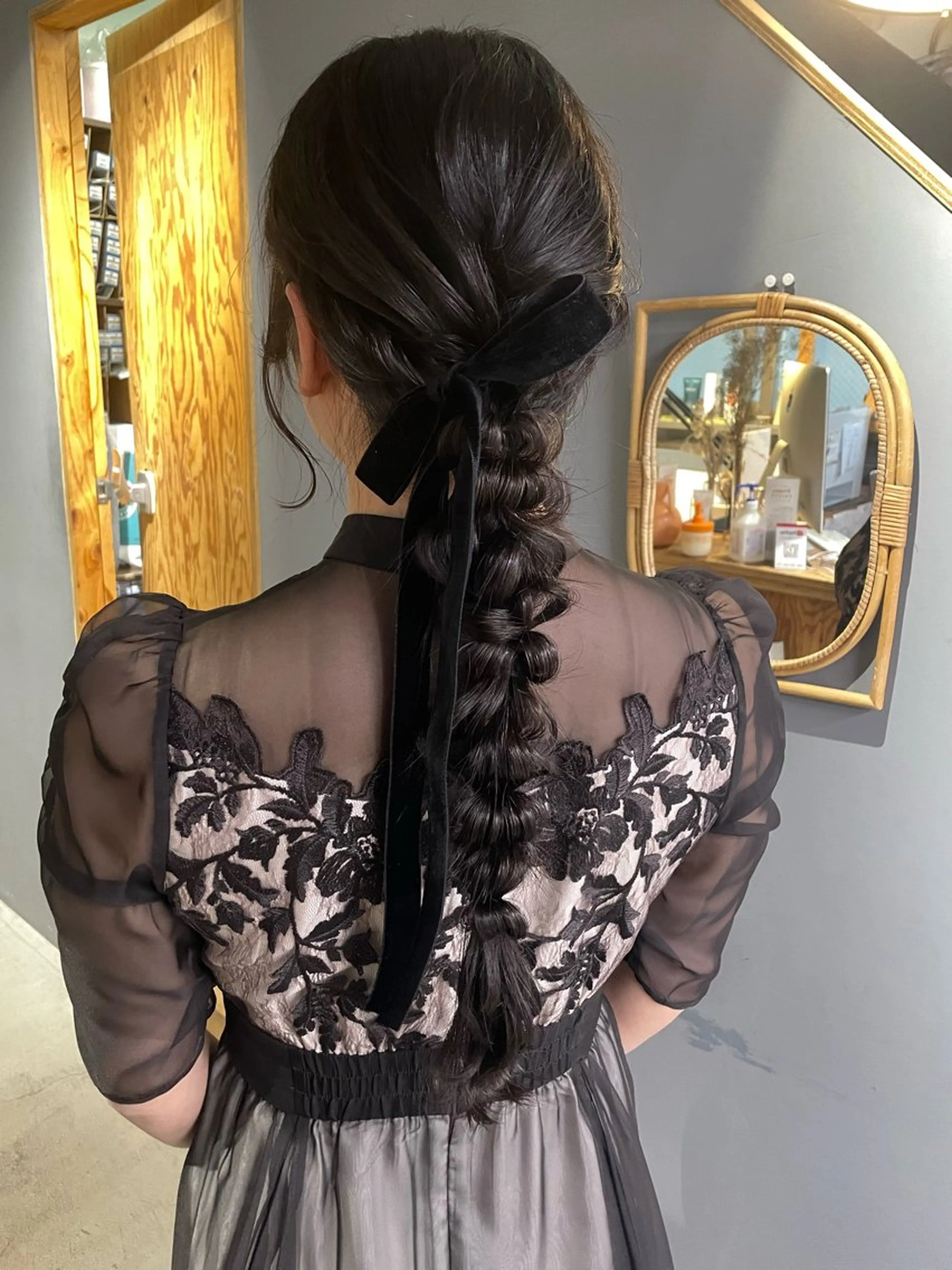 ヘアアレンジ ヘアセット noa ☪︎のヘアスタイル