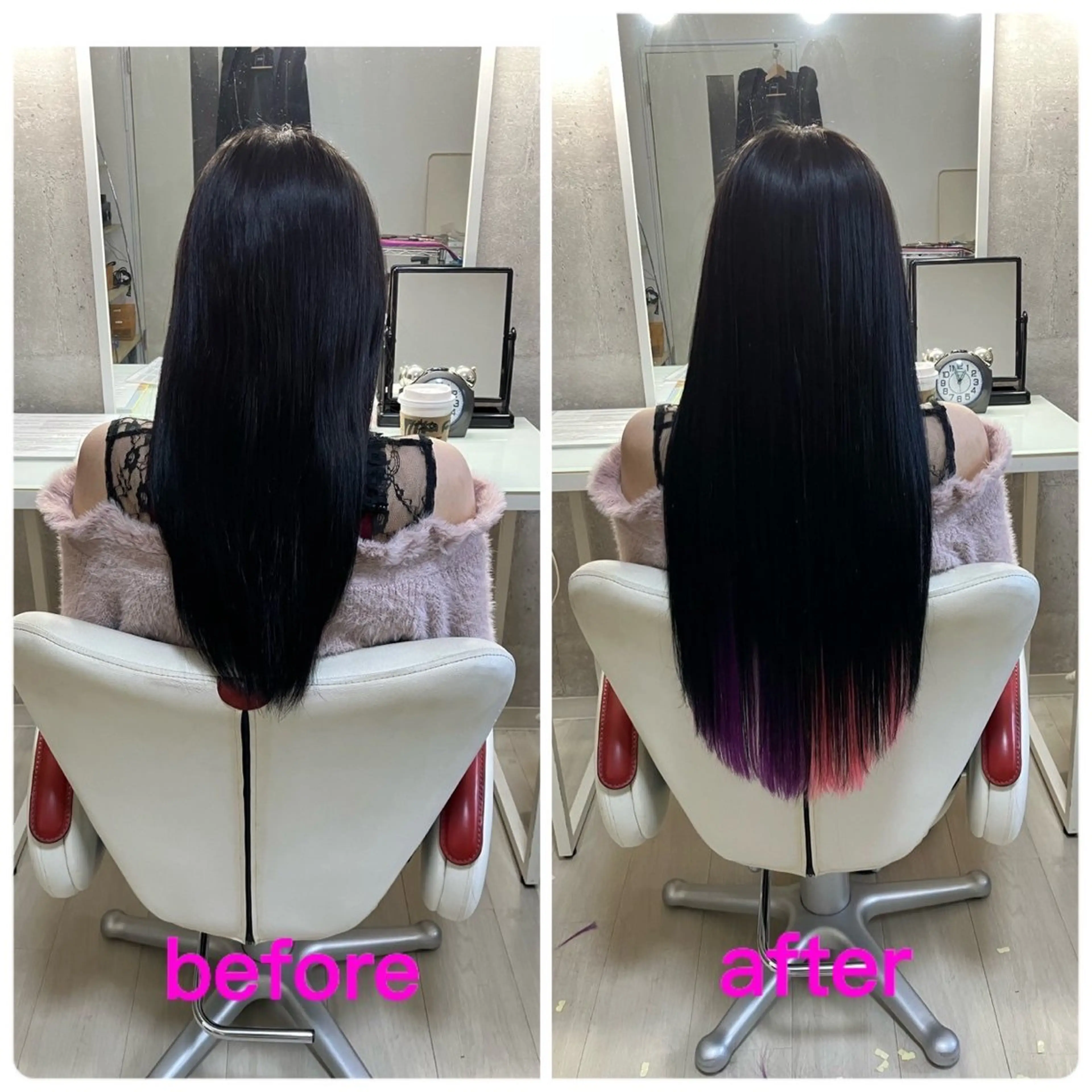 ロング エクステ 🌟ドレスアップ 神戸店🌟のヘアスタイル