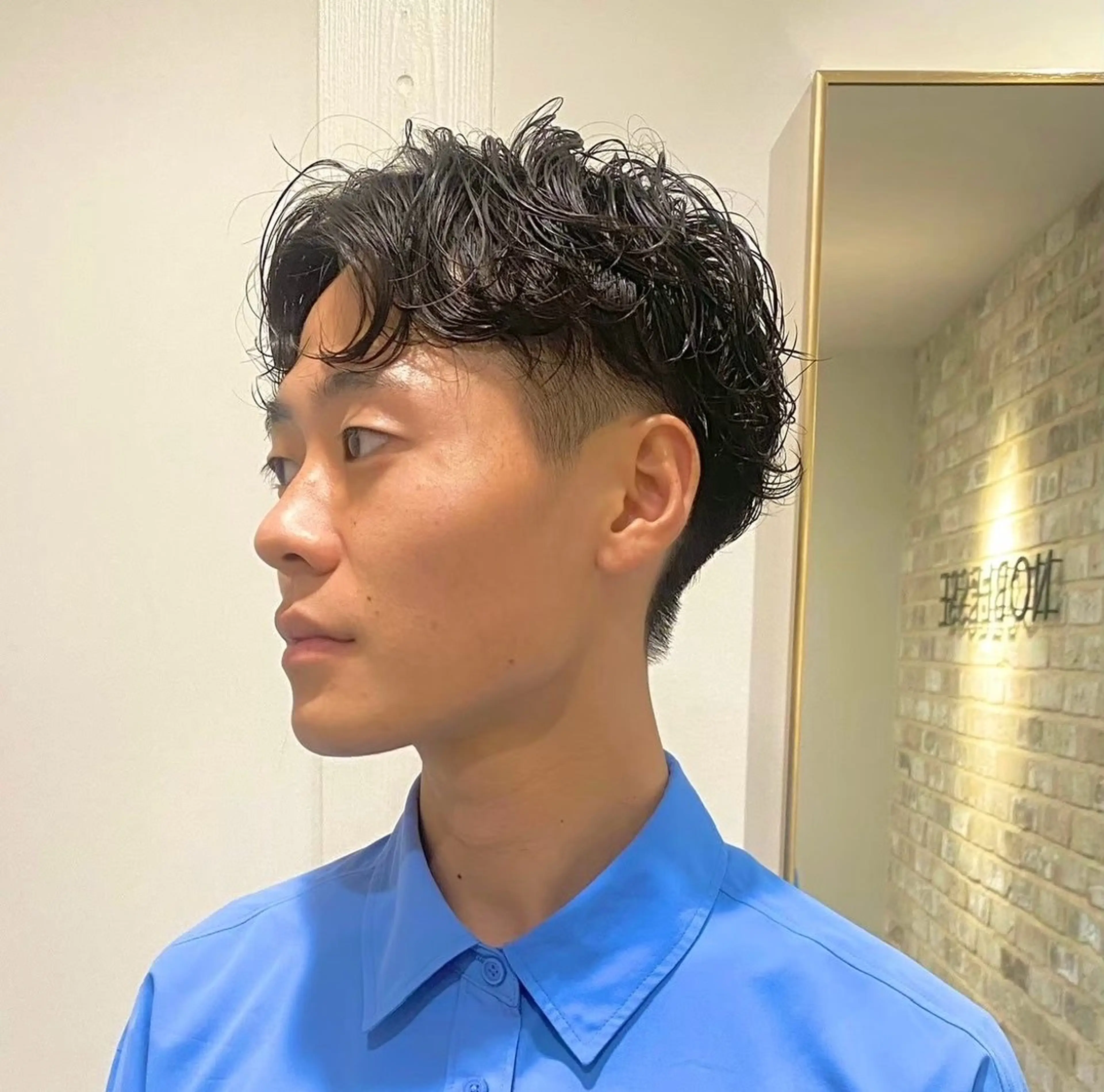 メンズ 刈り上げ メンズ特化🔥再現度 高カット/パーマ/元のヘアスタイル