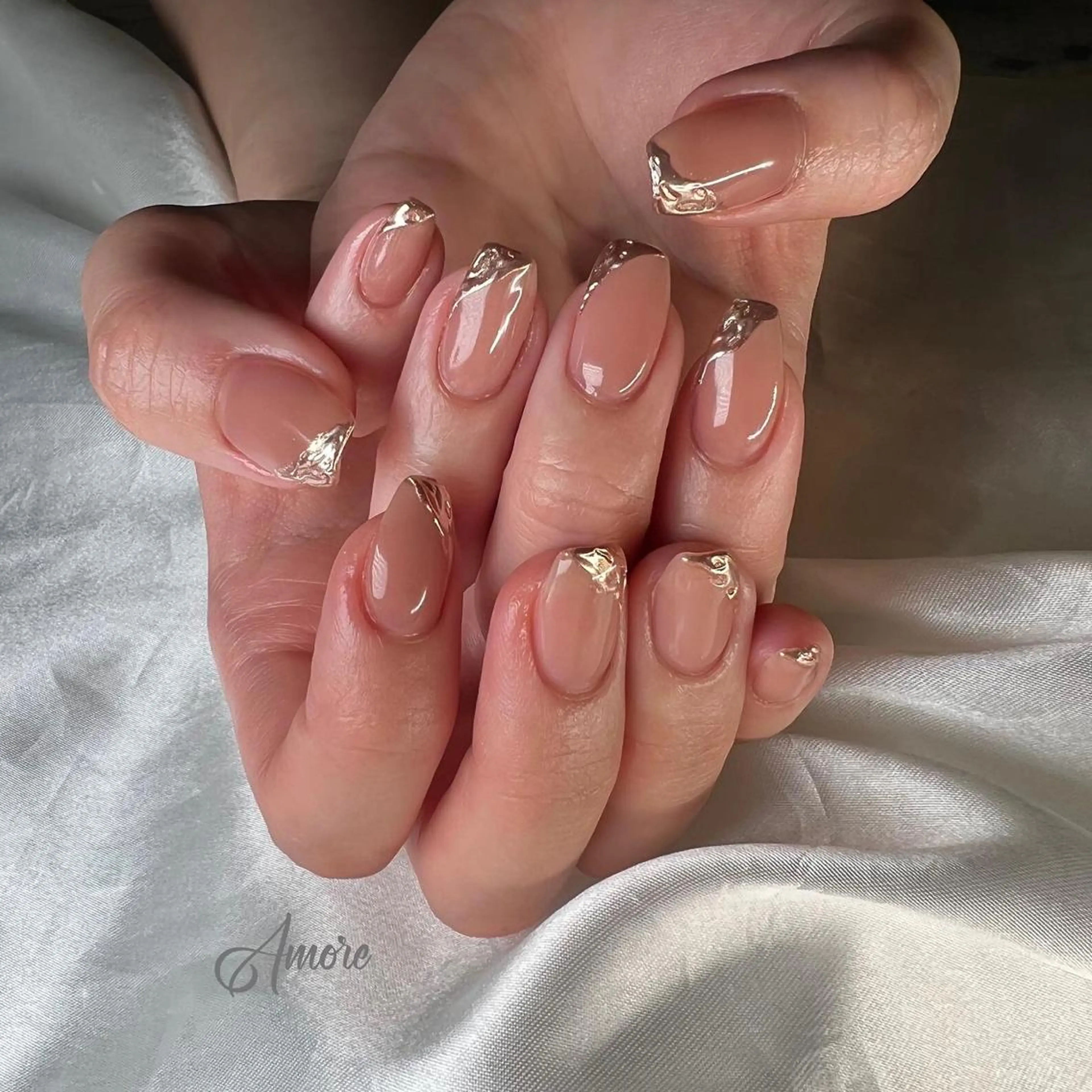 ネイル ジェルネイル 氷ネイル・うるうるネイル マグネットネイル ミラーネイル ニュアンスネイル You kyehwaのネイルデザイン