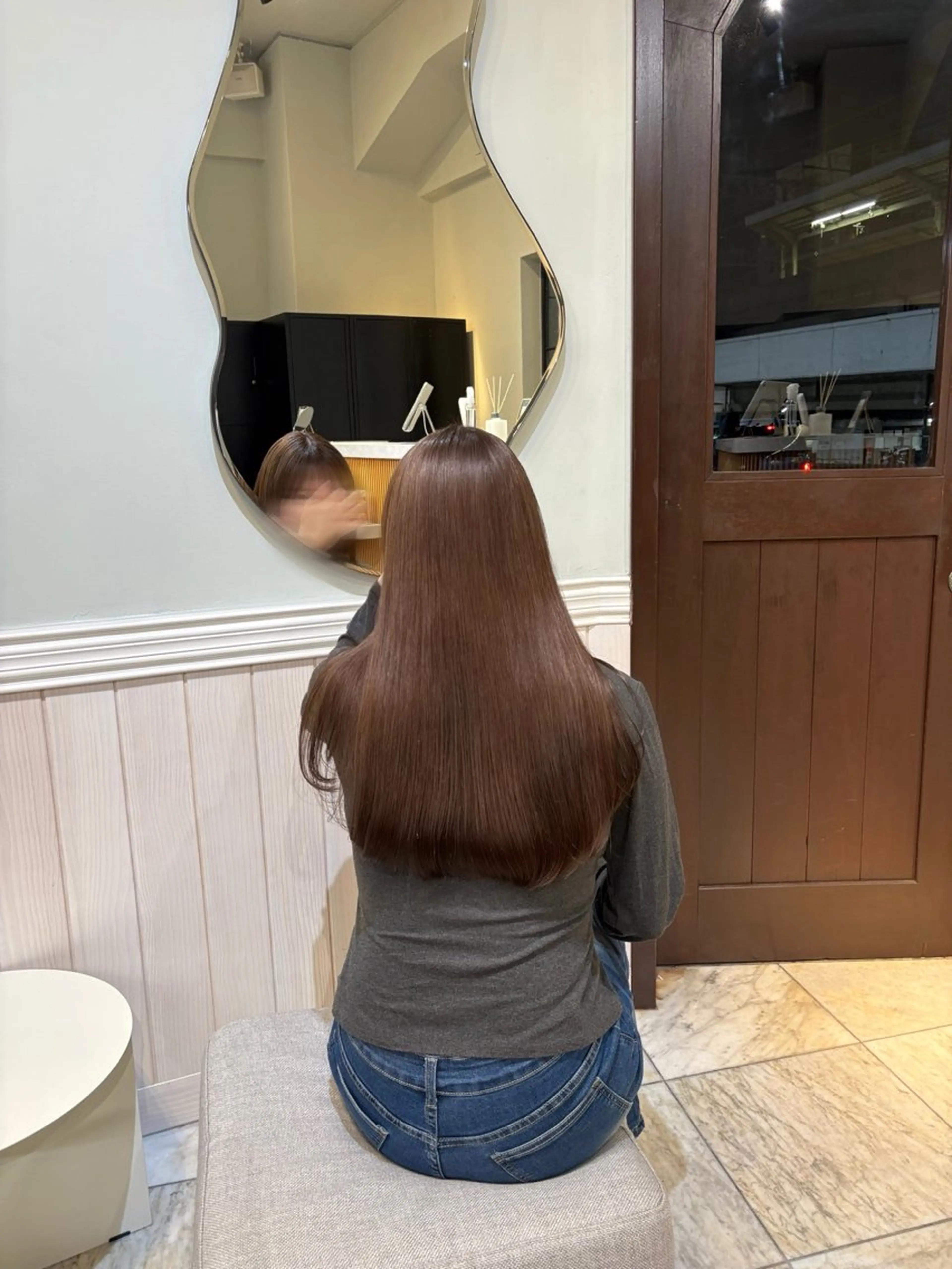 ロング ヘアカラー Lidee kanonのヘアスタイル