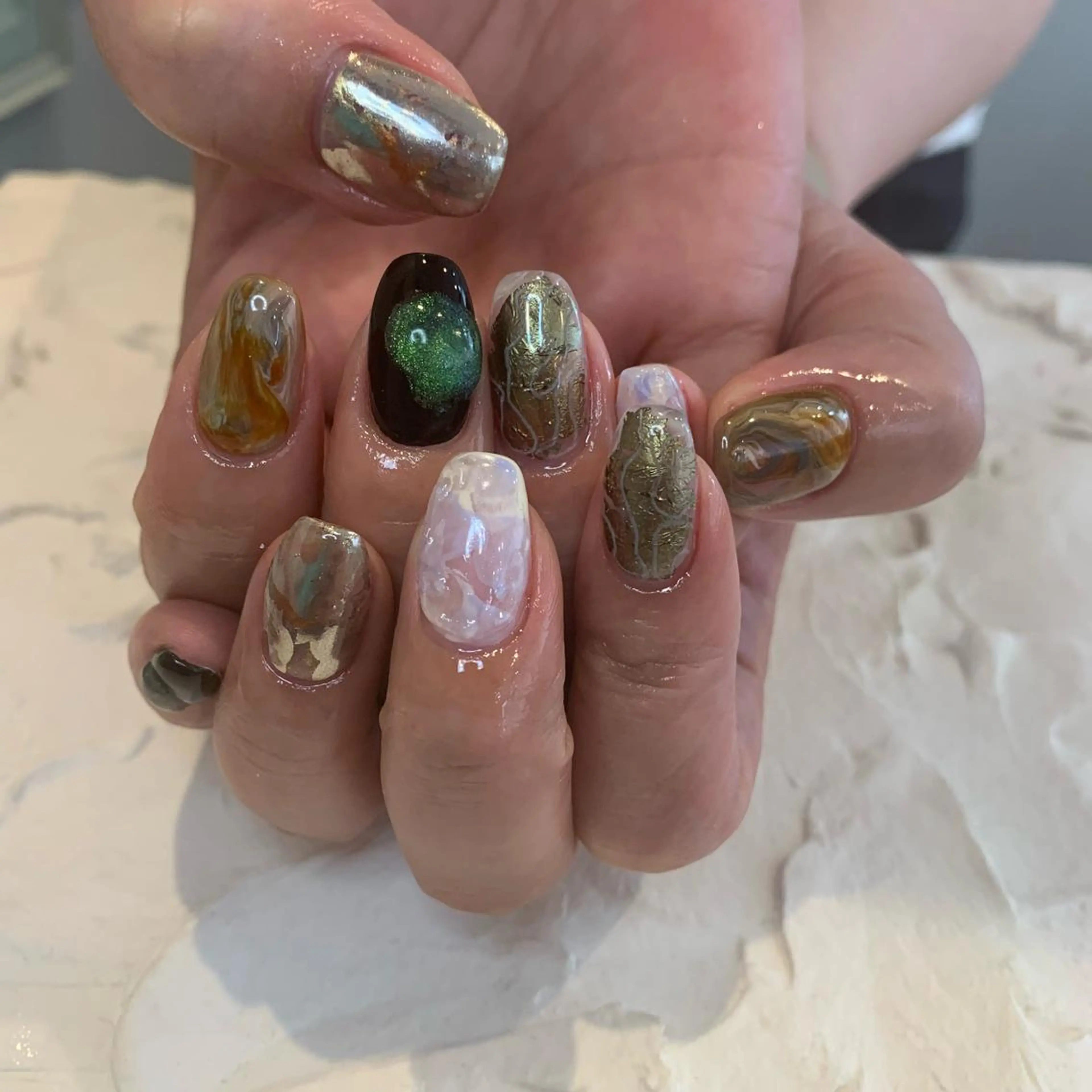 ネイル ハンドネイル Natsuko 🪼のネイルデザイン