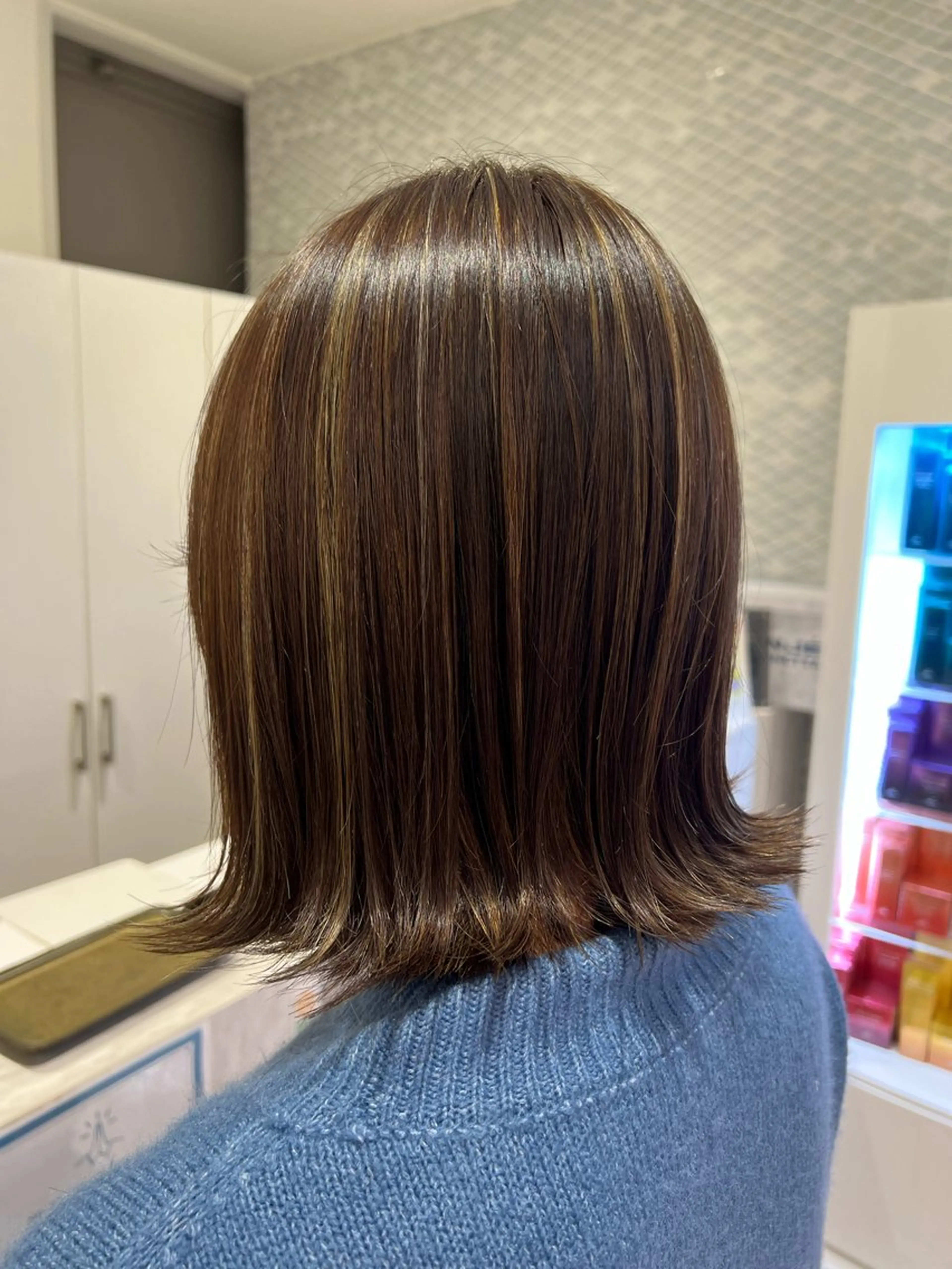 カラー カット ヘアカラー トリートメント 縮毛矯正/ショート 長岡/姉崎宏実🌿のヘアスタイル