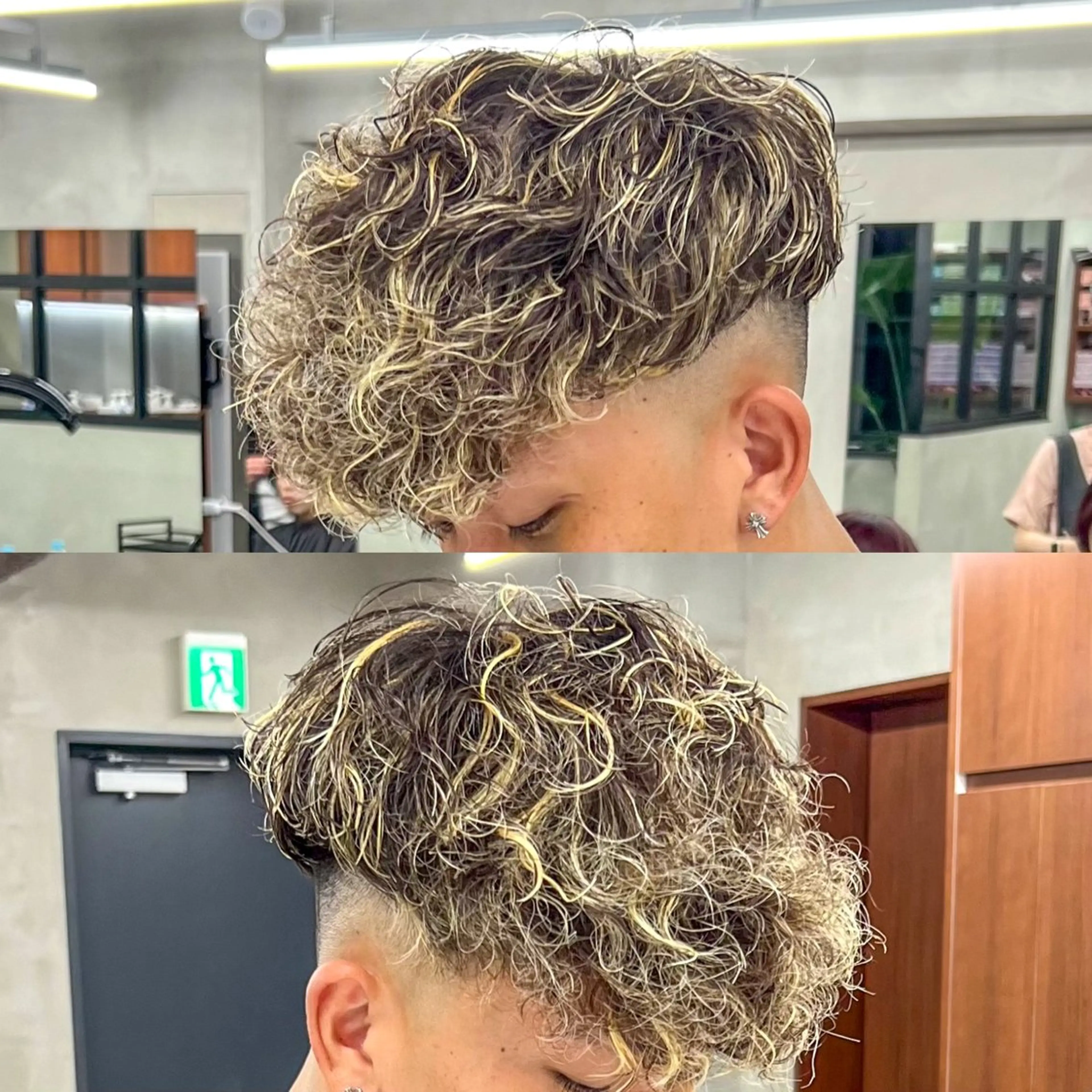 【メッシュキャップハイライト】シャンプー・ブロー➕スリーステップトリートメント付きの写真