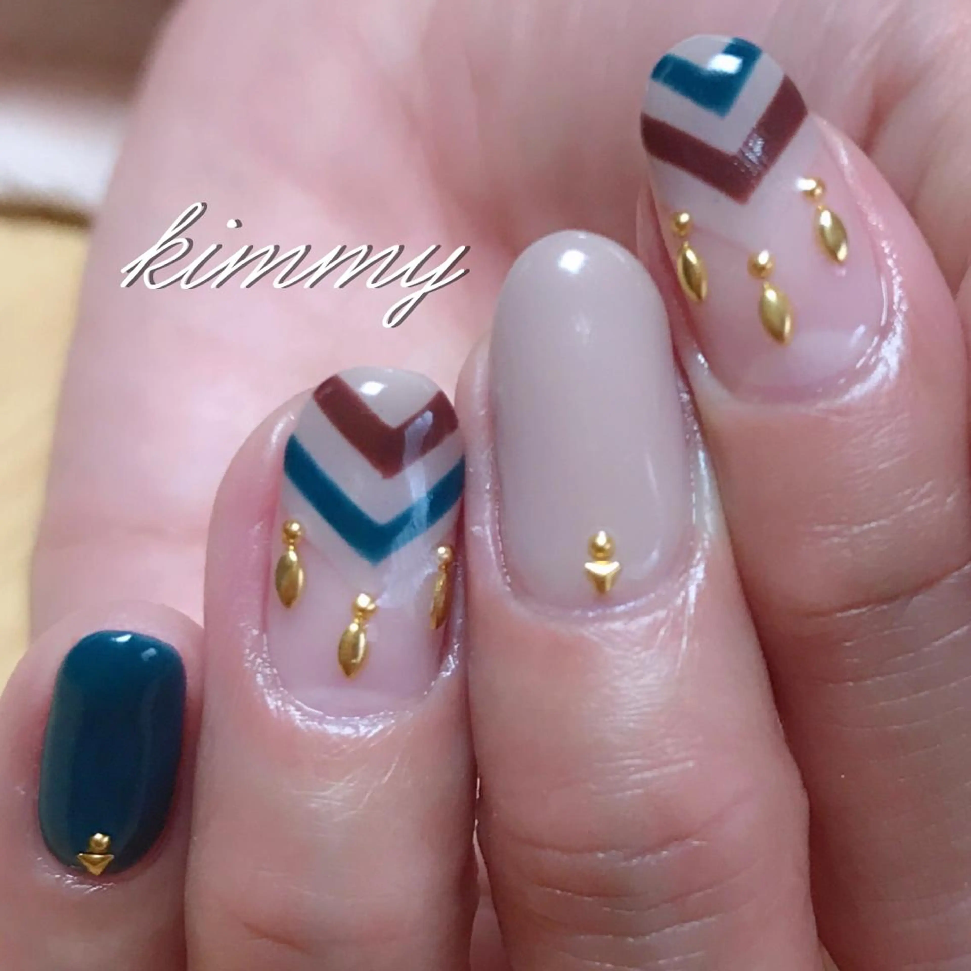 ネイル ハンドネイル kimmy nailsのネイルデザイン