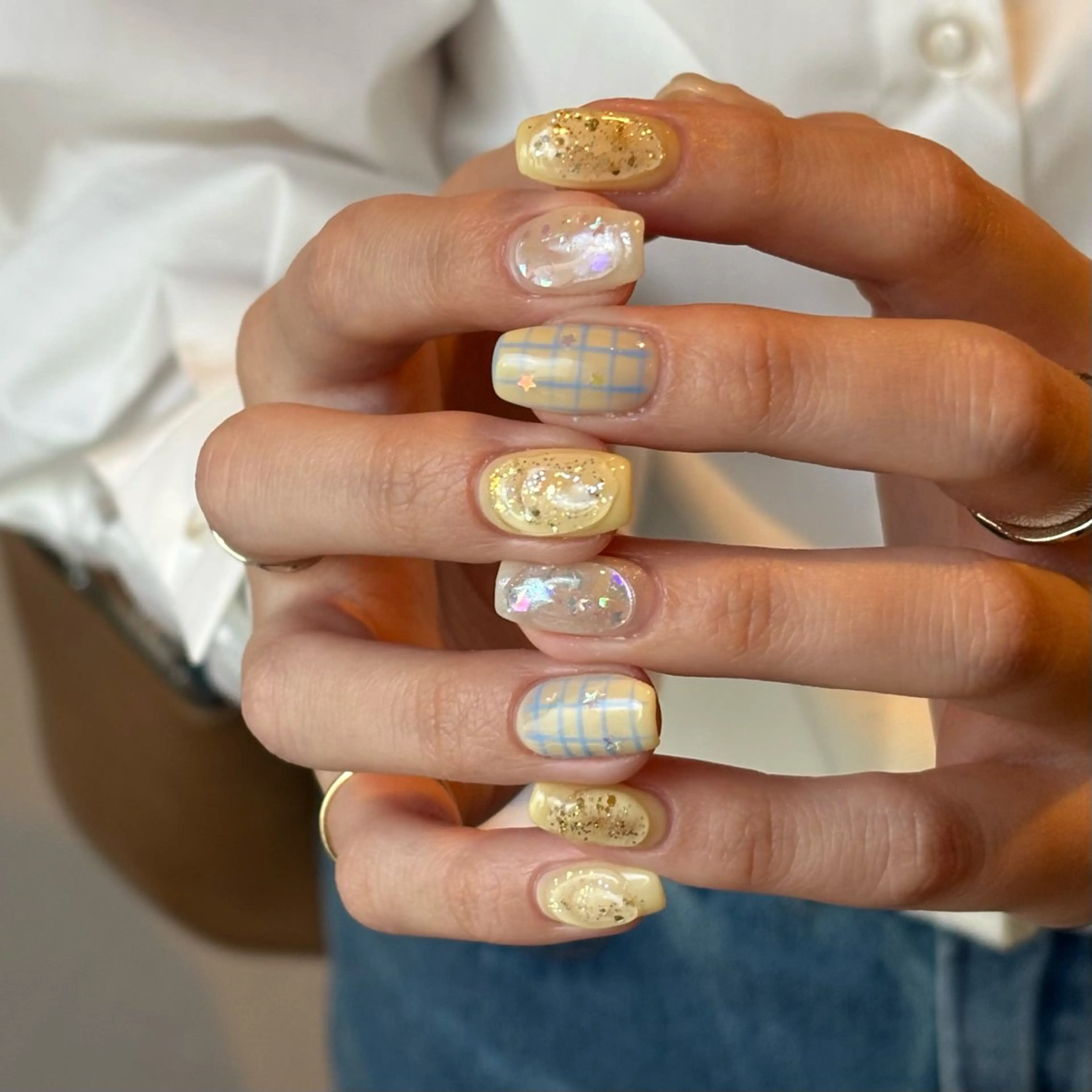 ネイル ハンドネイル scre as Etelのネイルデザイン