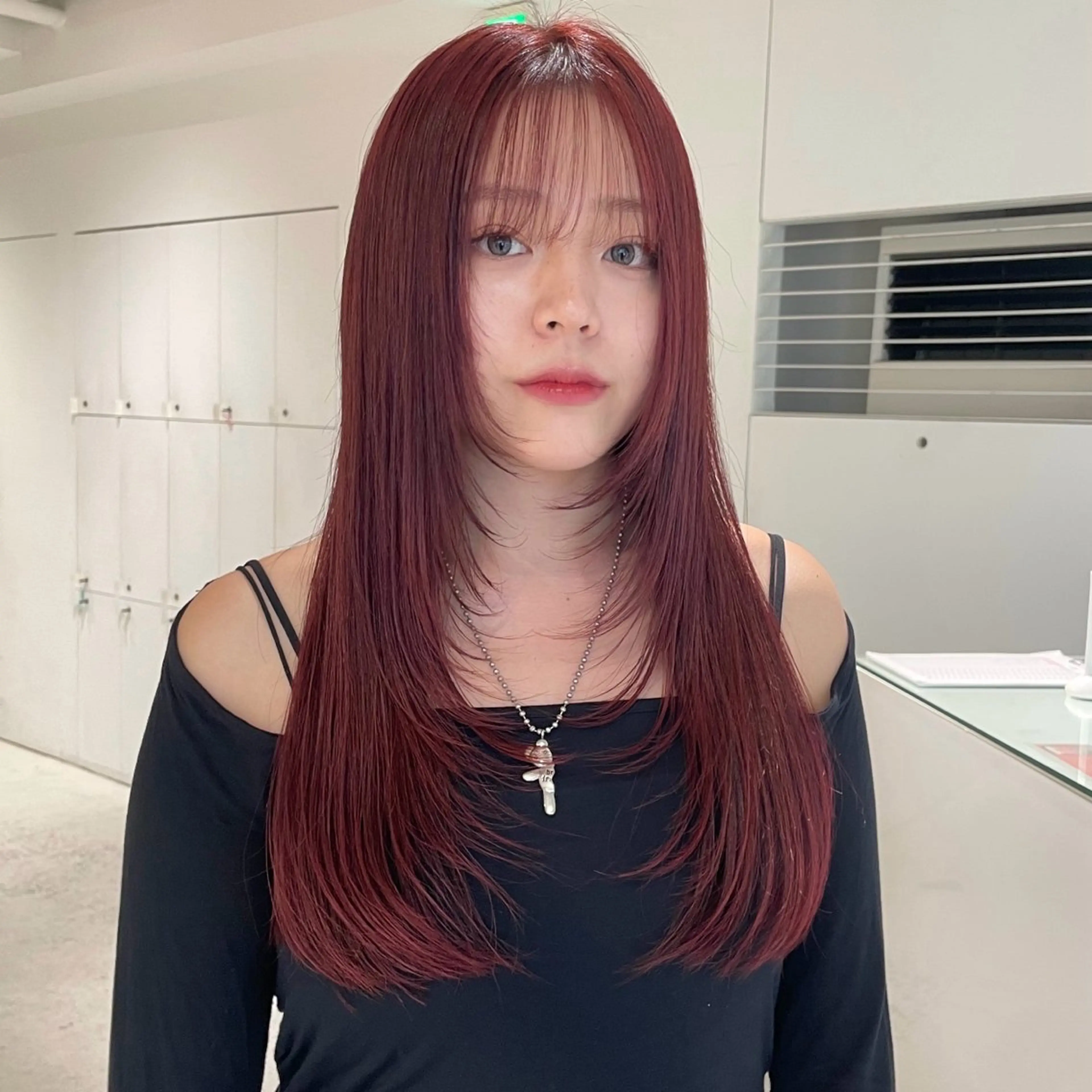 ロング ヘアカラー haruko🎀⌇ レイヤーカットのヘアスタイル