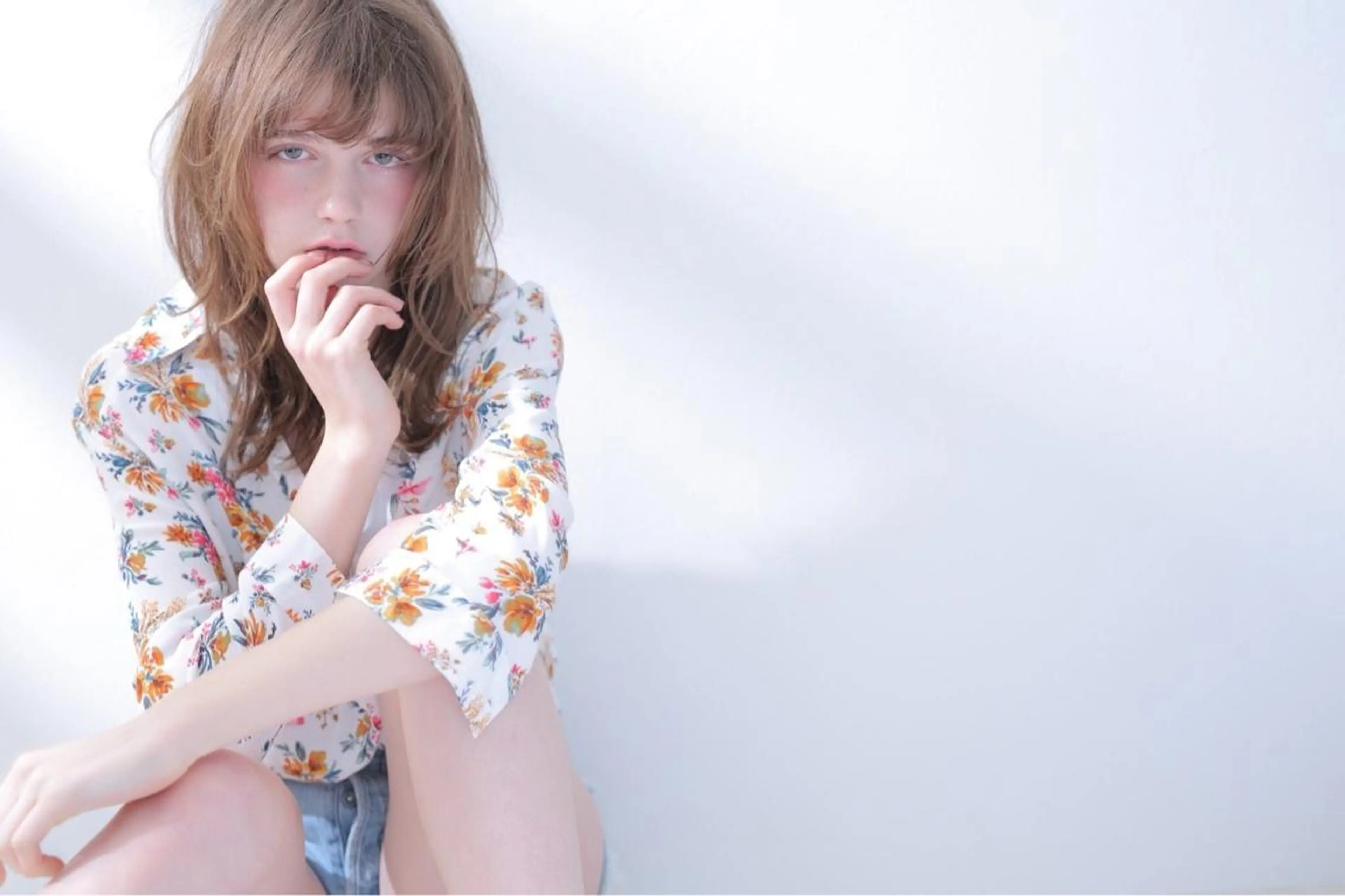 ロング 🌿レイヤー/ブリー チ/🌿‬JINのヘアスタイル