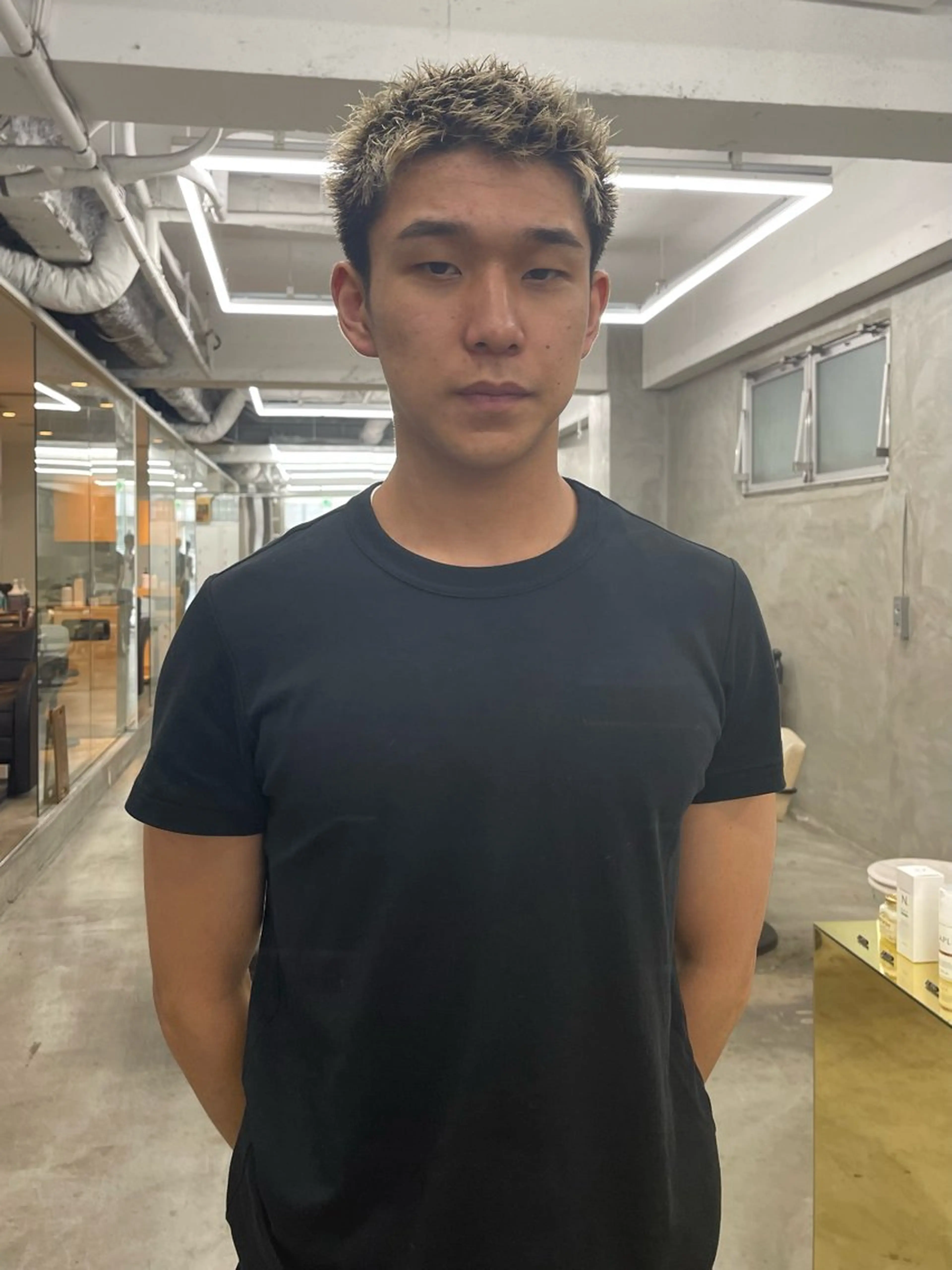 メンズ メンズカット パーマ[佐橋]のヘアスタイル