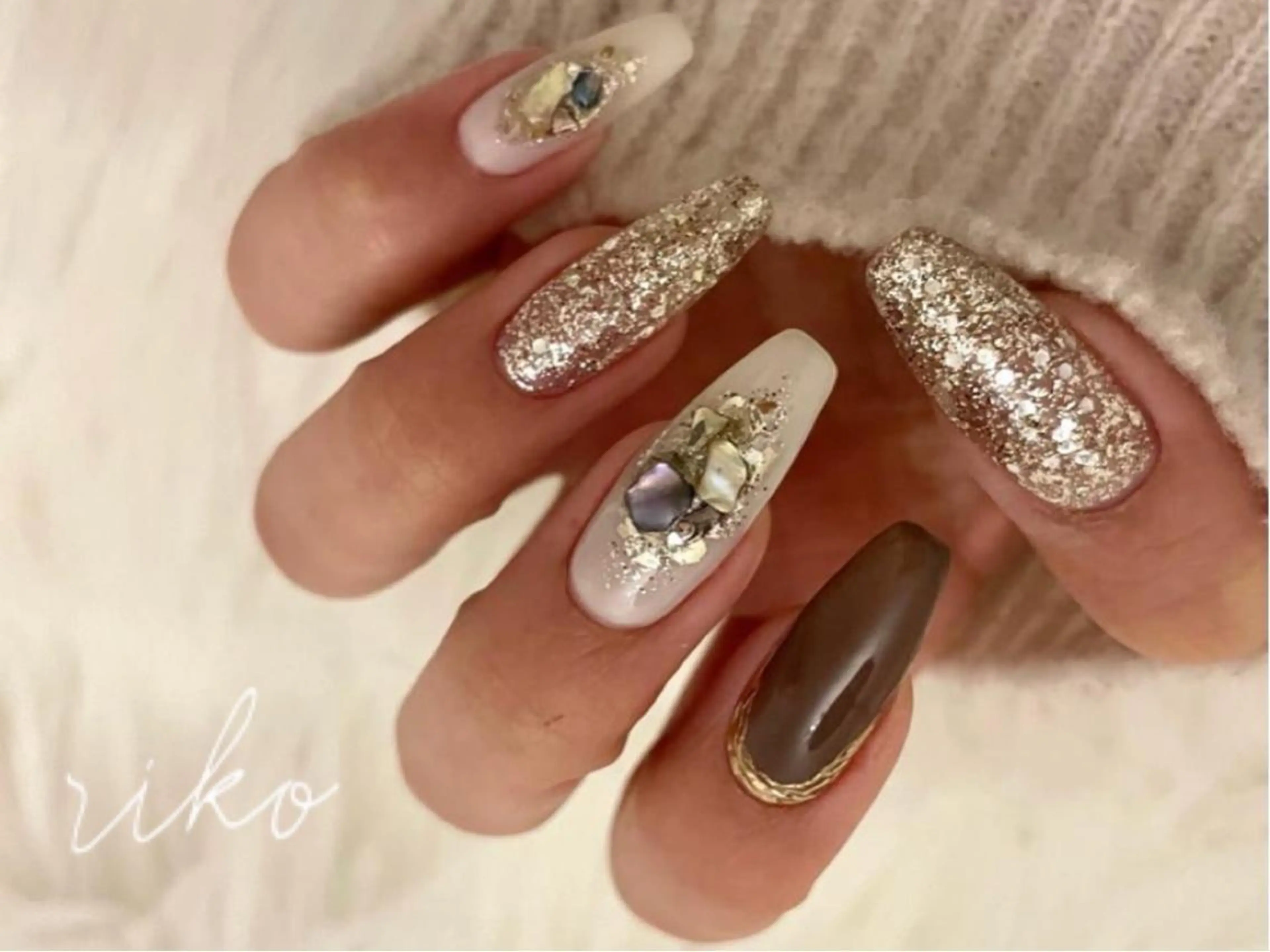 ネイル ハンドネイル riko nailのネイルデザイン