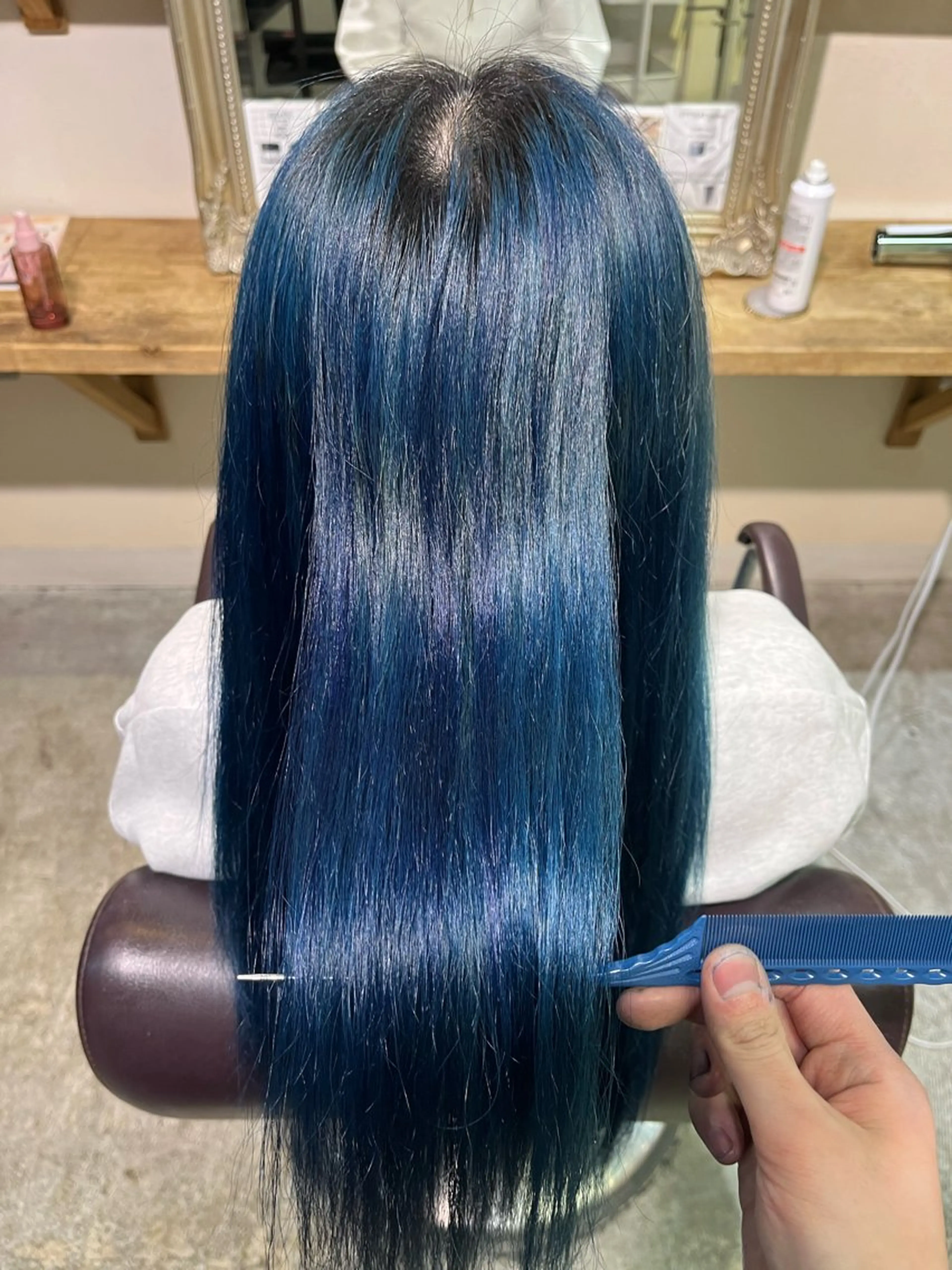 【美白に見える!?】寒色カラー➕クイックトリートメント✨️の写真