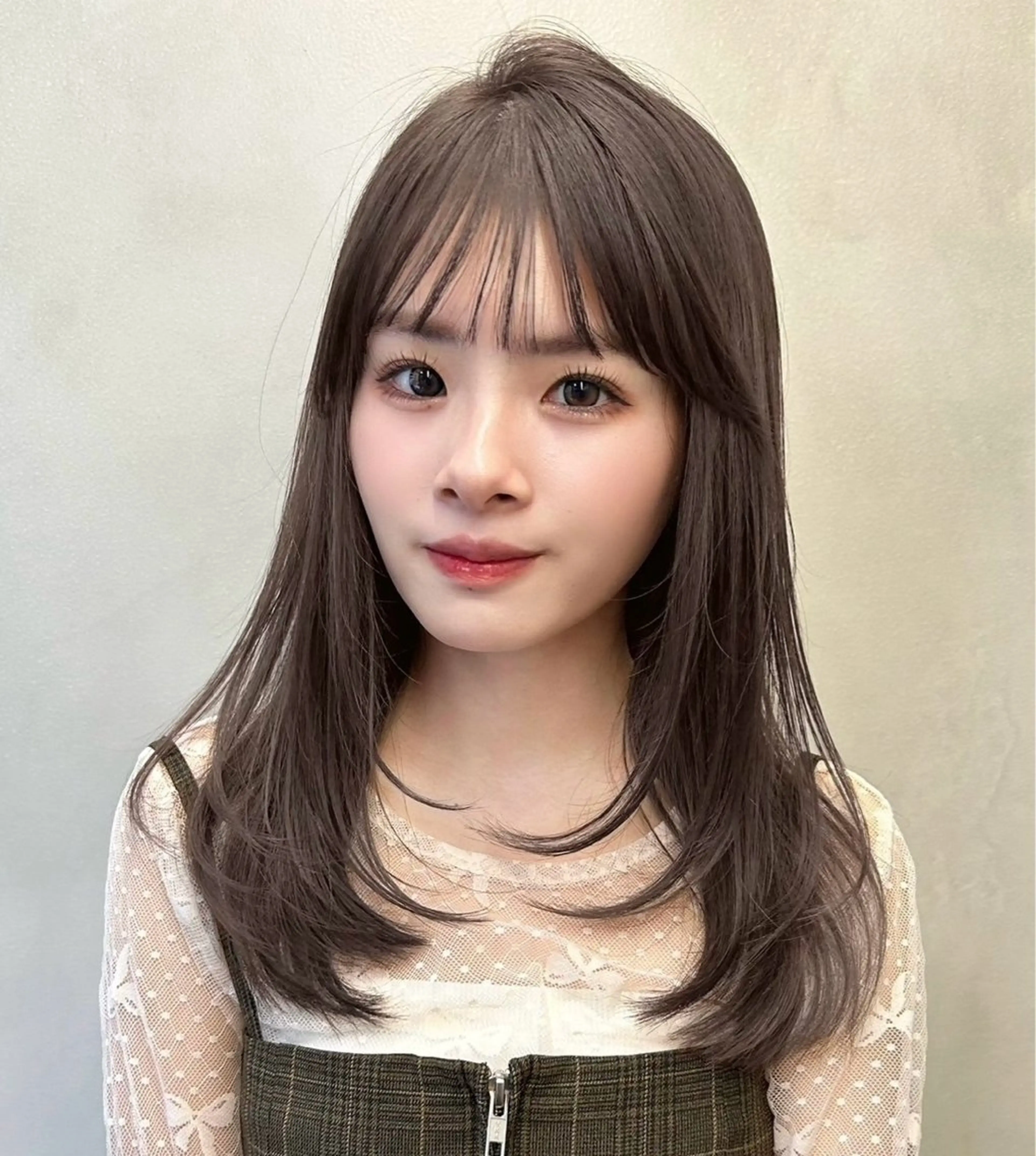 セミロング レイヤーカット ♥️似合わせボブ/ 縮毛矯正/大和田拓夢のヘアスタイル