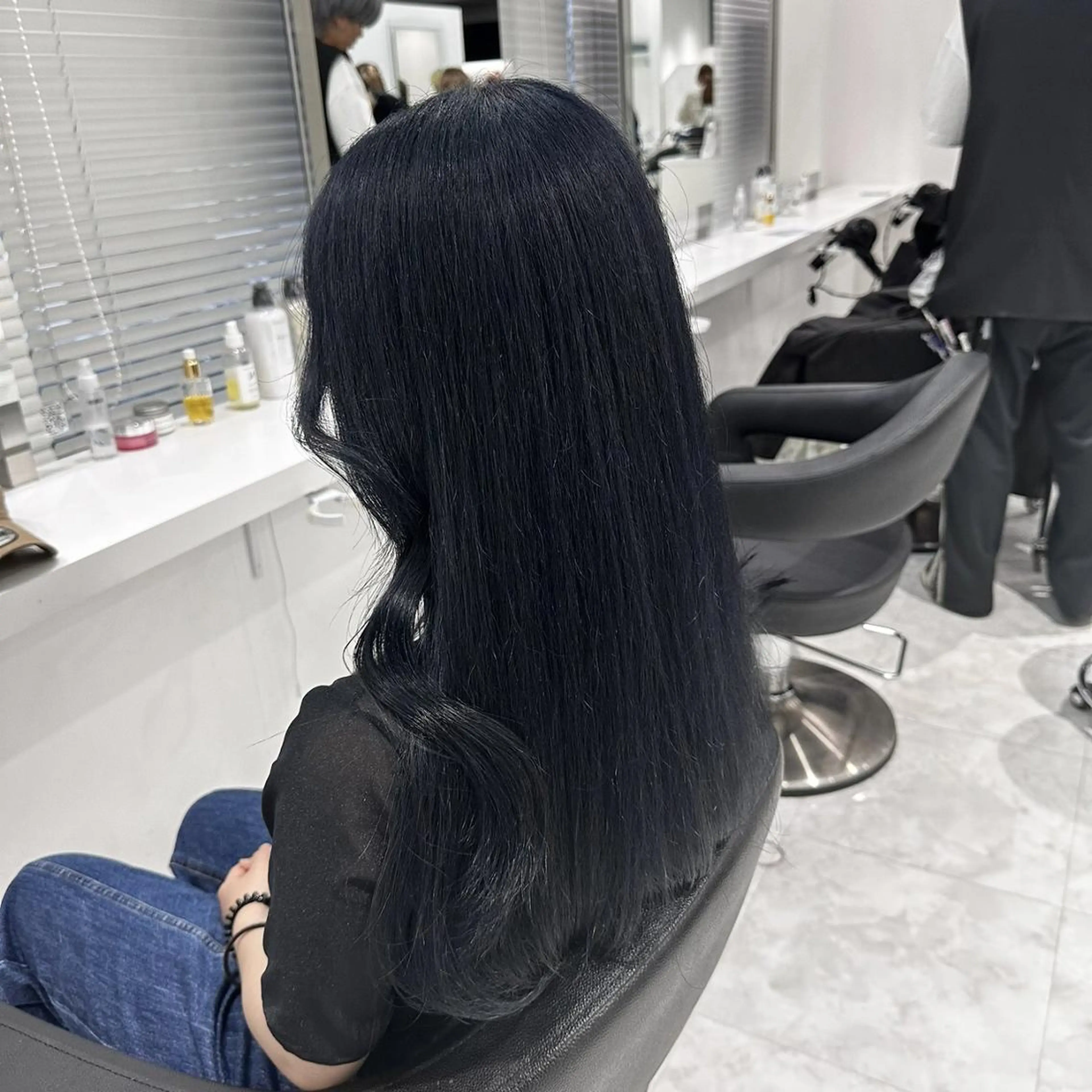 カラー *銀座アカデミー🤍 トレンドヘアモデルのヘアスタイル