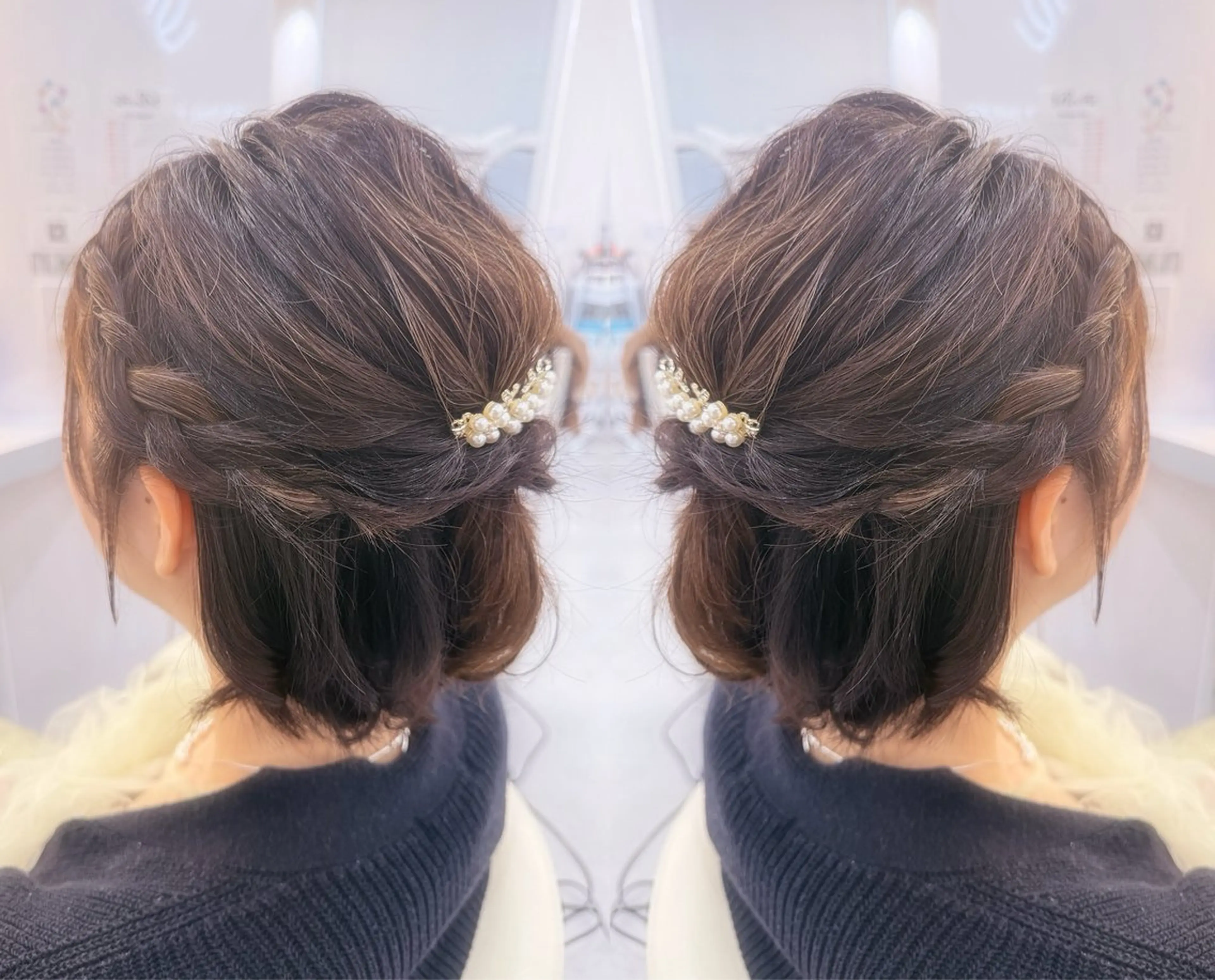 ヘアアレンジ 秋葉原コットン所属・ヘアセット 🤍AIRA🤍のヘアスタイル