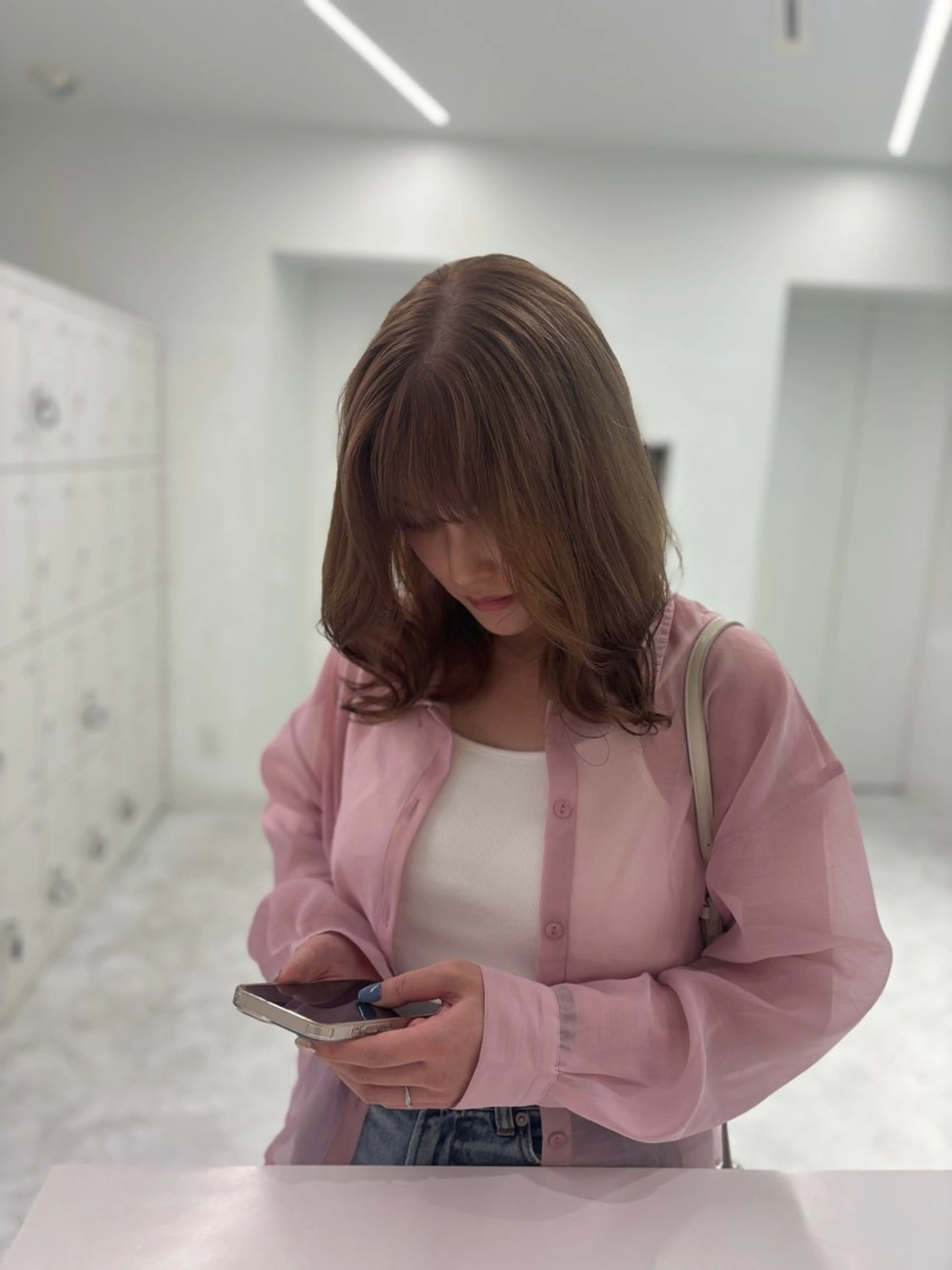 ロング カラー 💖ミルクティー💖 あかり💖のヘアスタイル