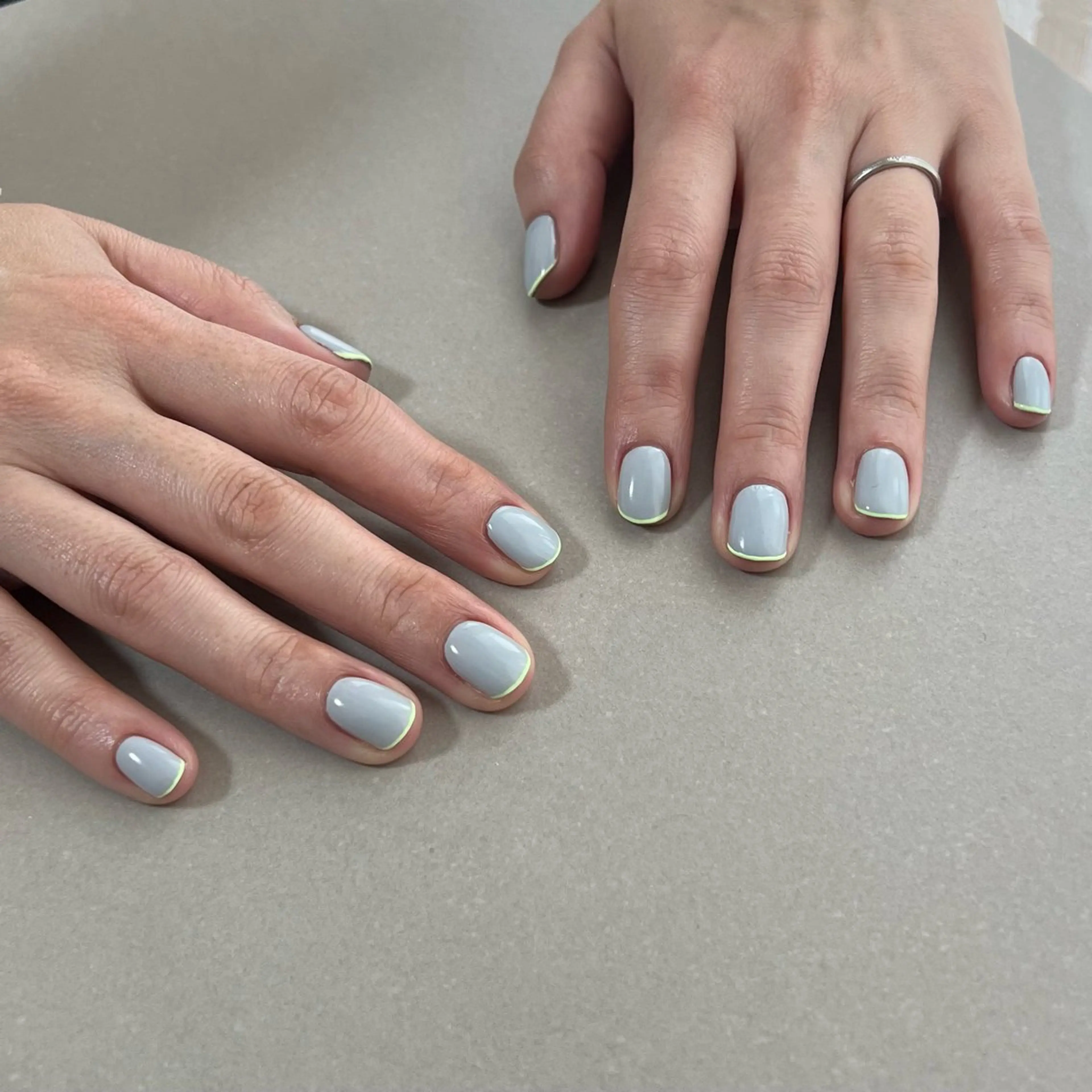 ネイル フレンチネイル Momoka ネイリスト福岡/薬院のネイルデザイン