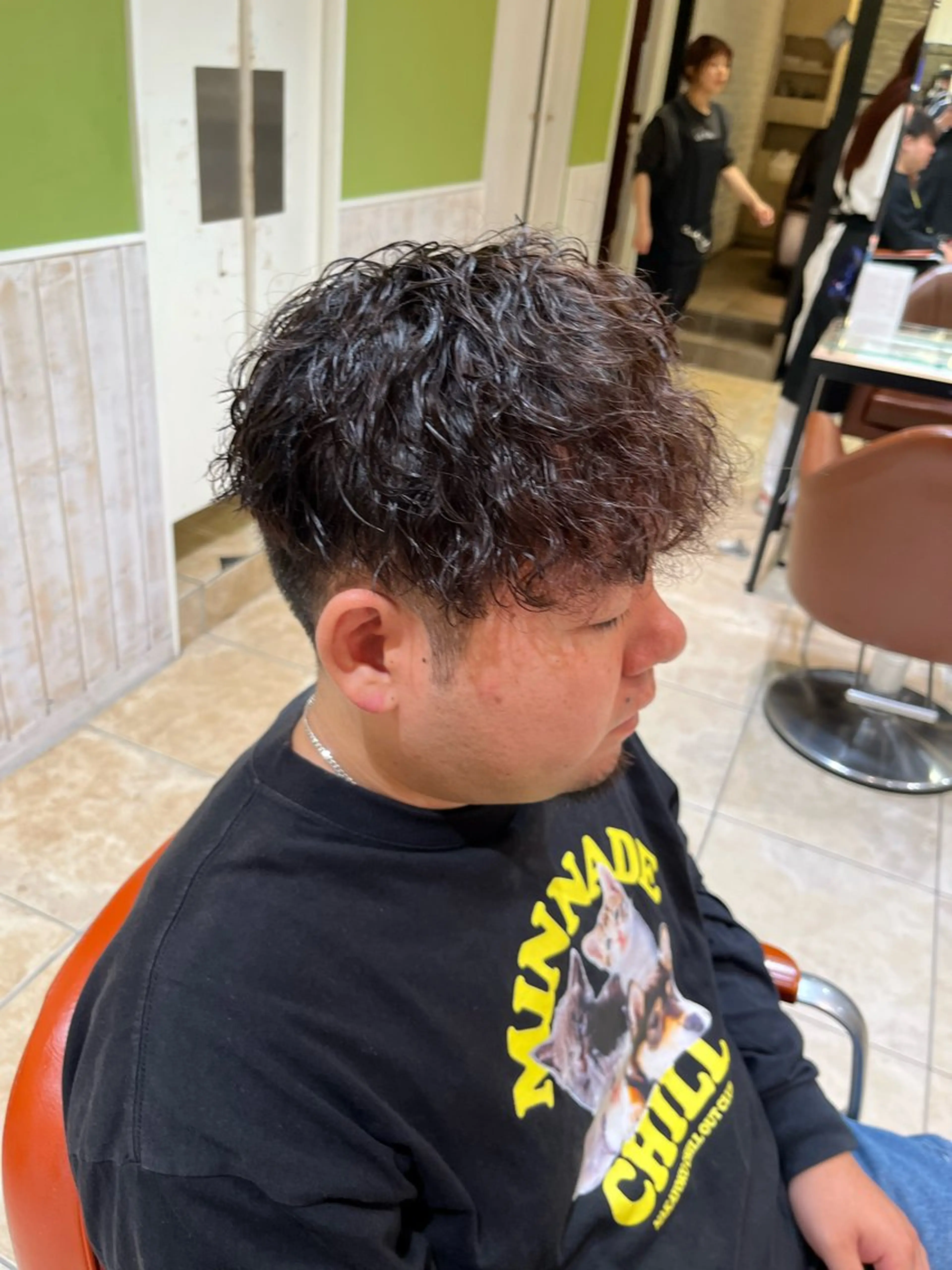 メンズ 🦕望月渉🦕 パーマ🌪️ブリーチのヘアスタイル