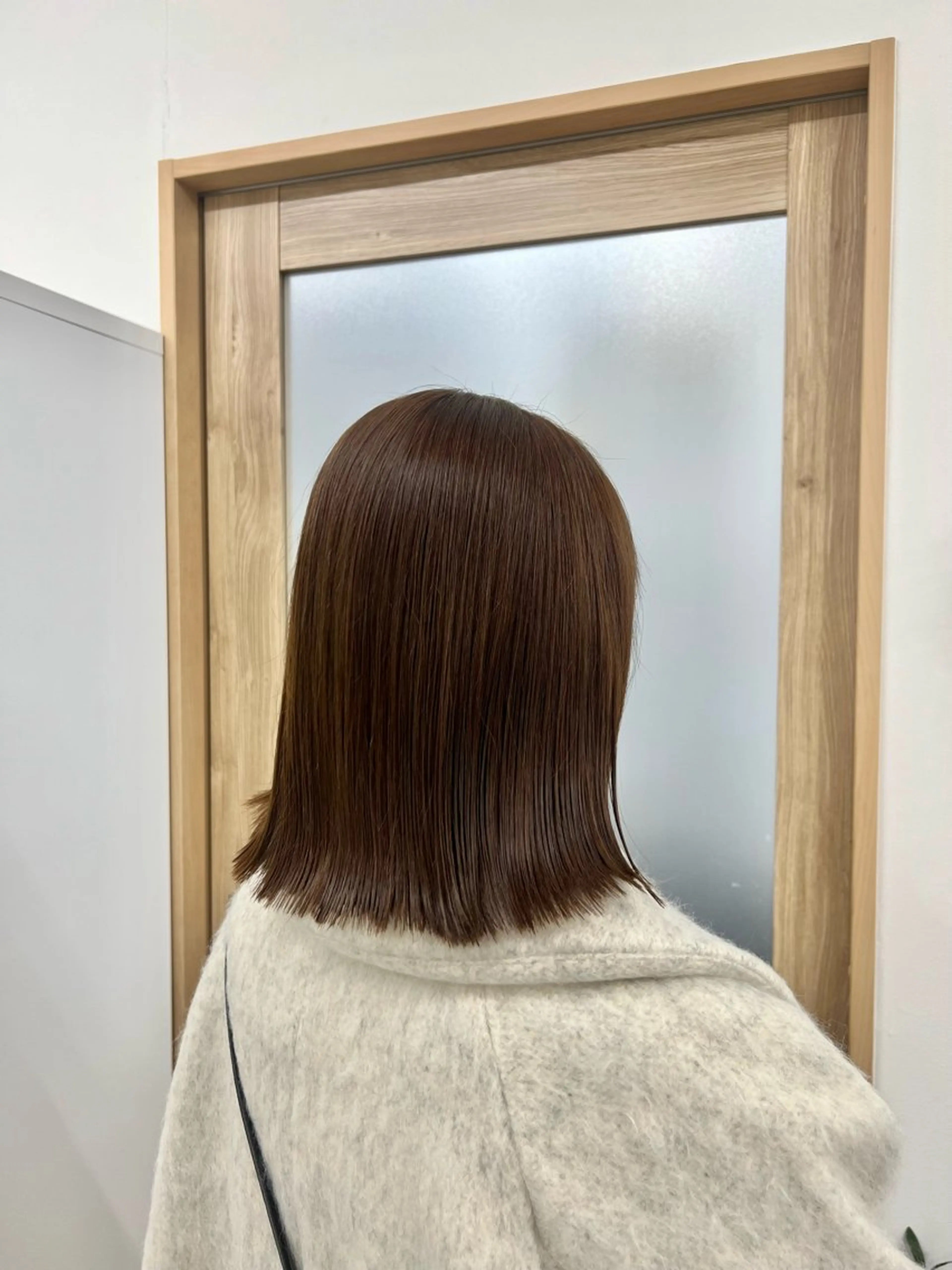 ミディアム ボブ Nﾟdeseo✂︎ HARUKAのヘアスタイル