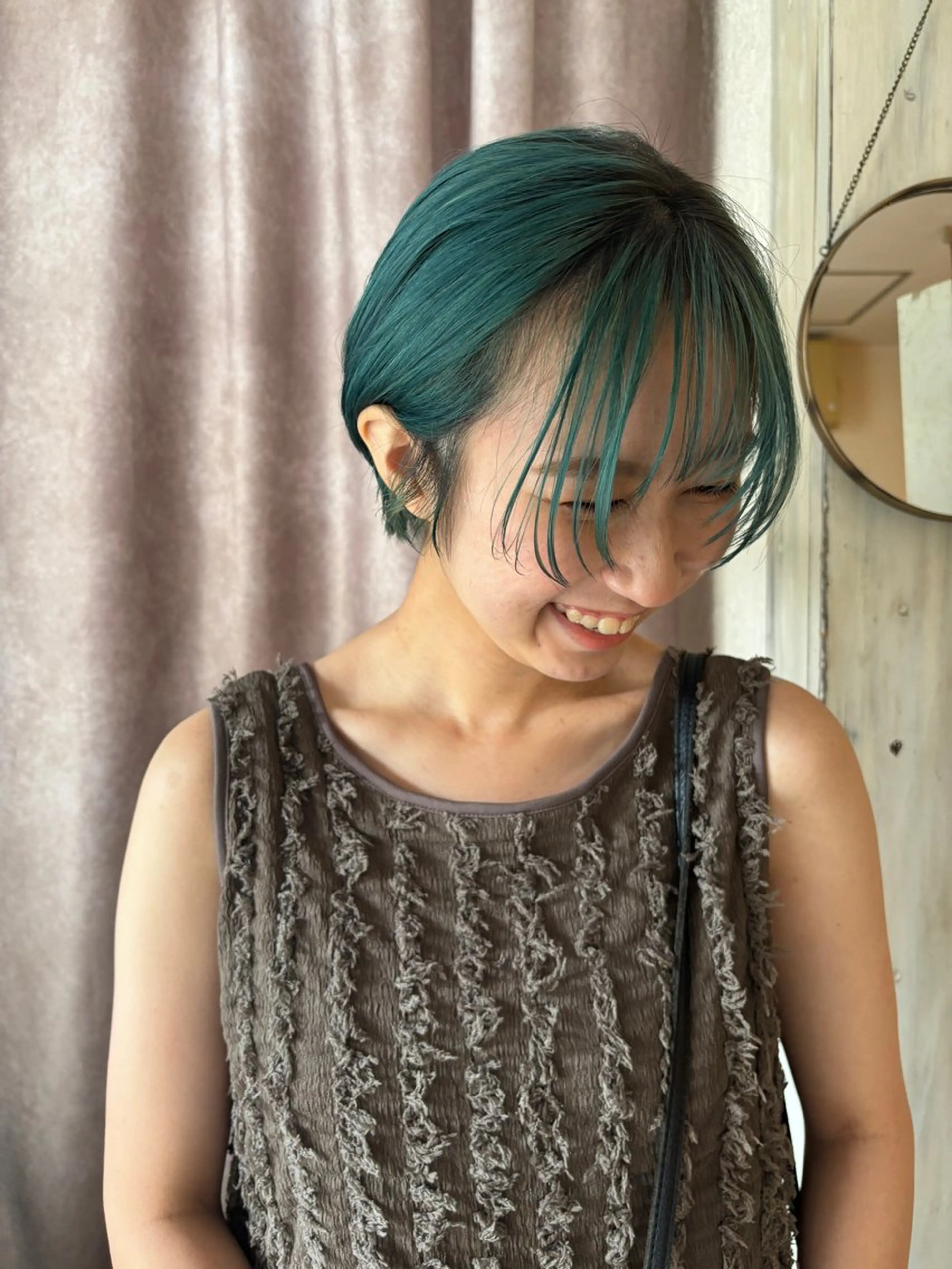 ショート saya/似合わせ /透明感カラーのヘアスタイル